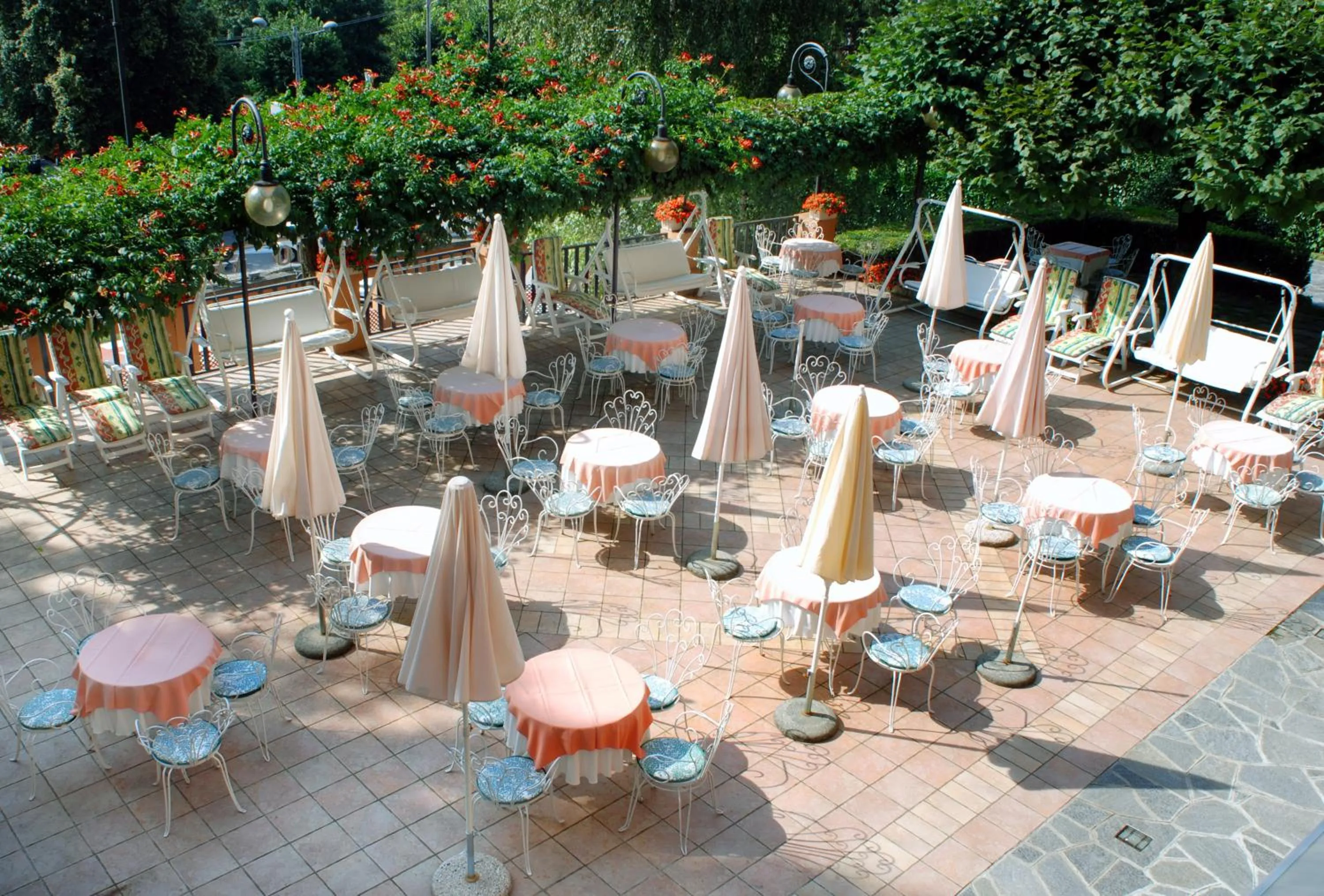 Balcony/Terrace in Hotel Moderno
