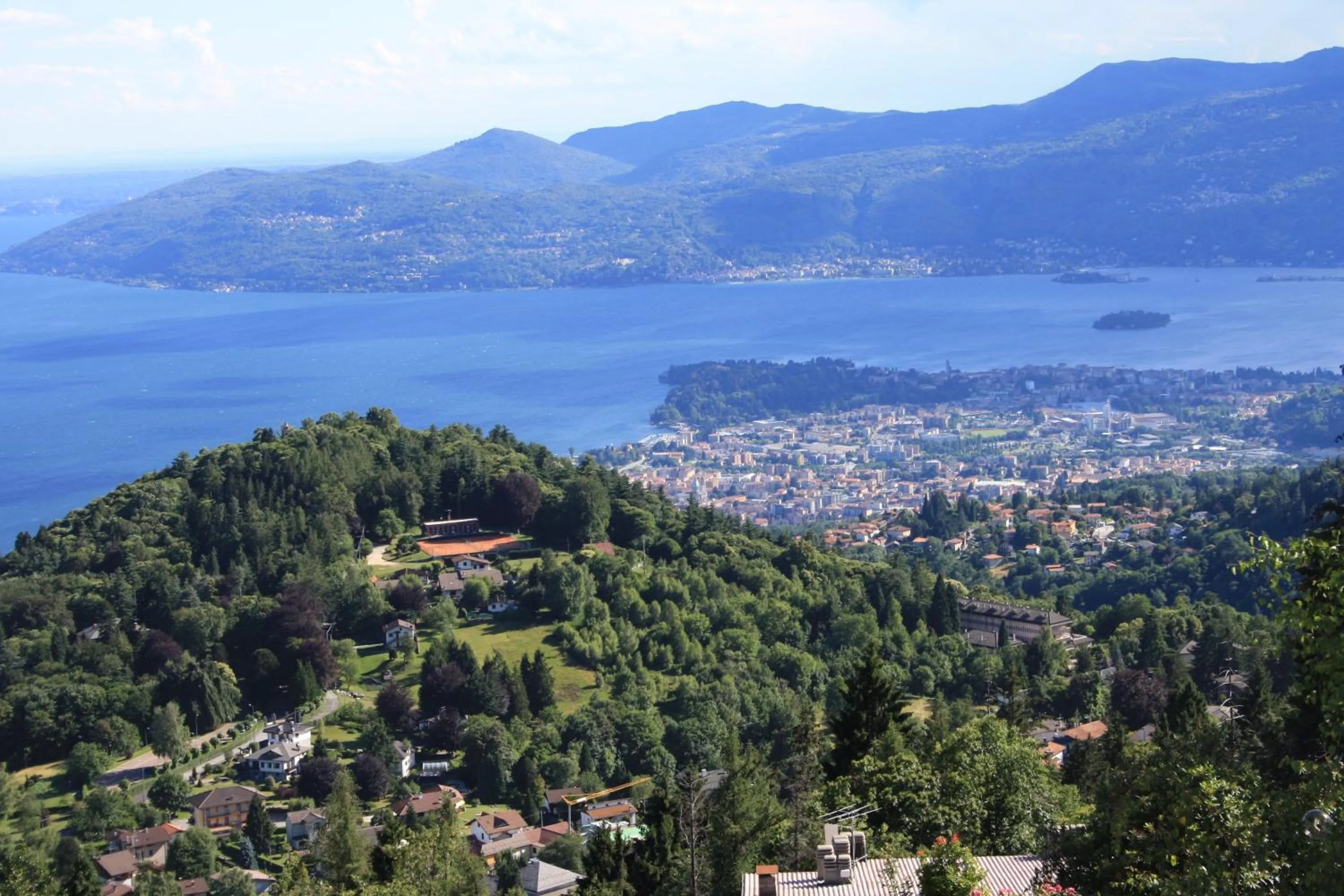 Bird's eye view in Hotel Moderno