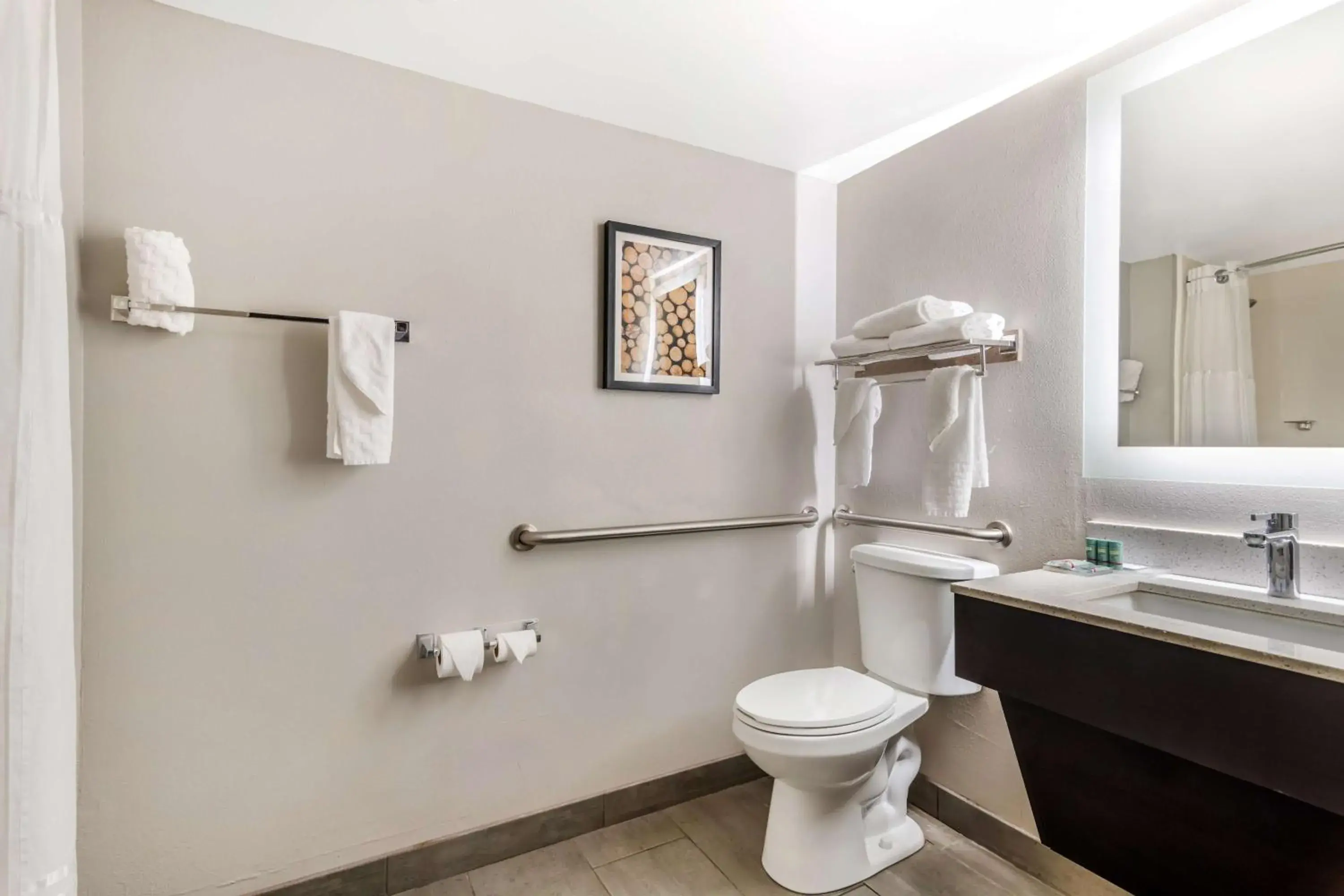 Bathroom in Best Western Atlanta-Marietta Ballpark Hotel Bathroom in Best Western Atlanta-Marietta Ballpark Hotel