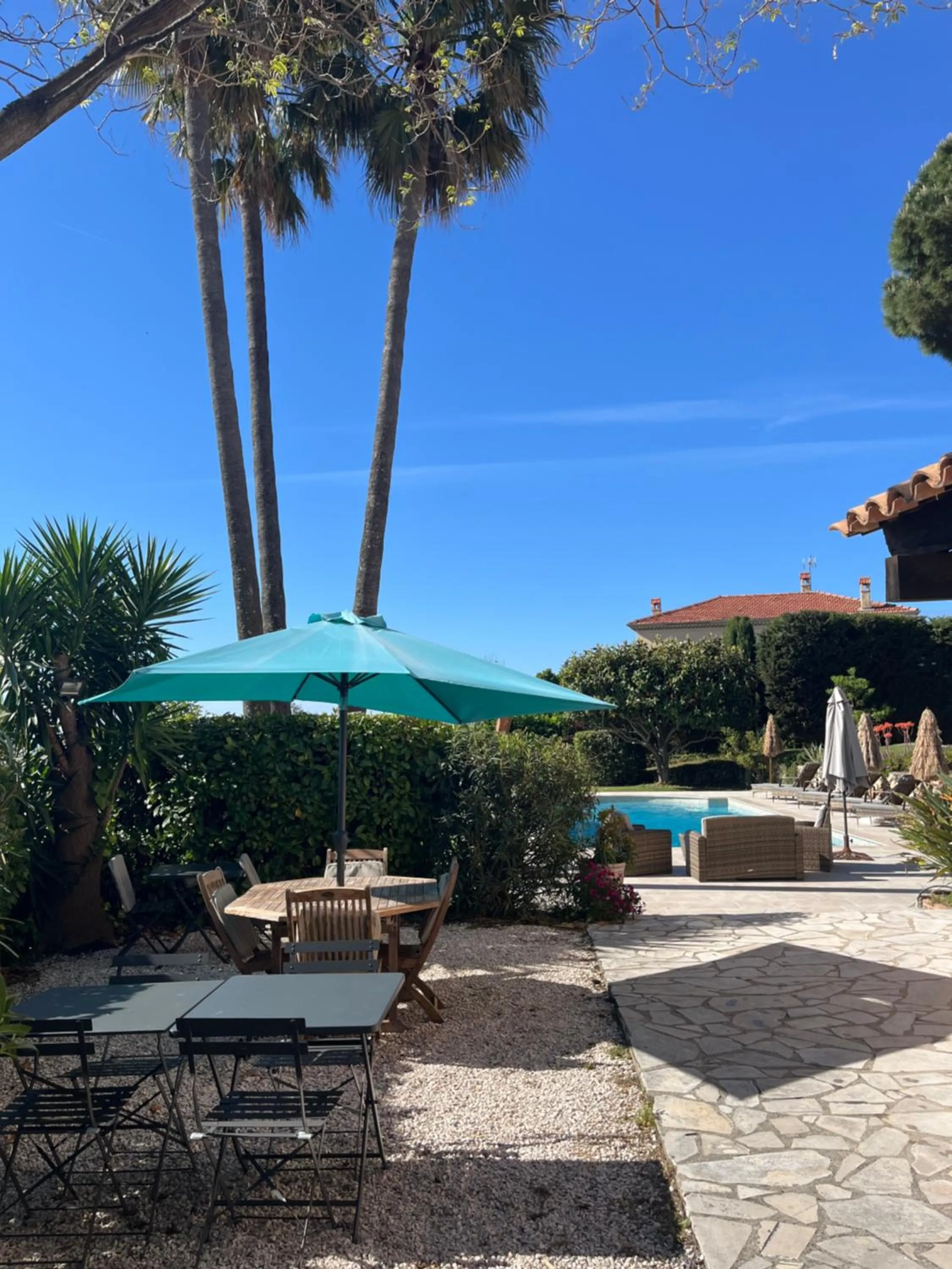 Patio in Villa Antoline