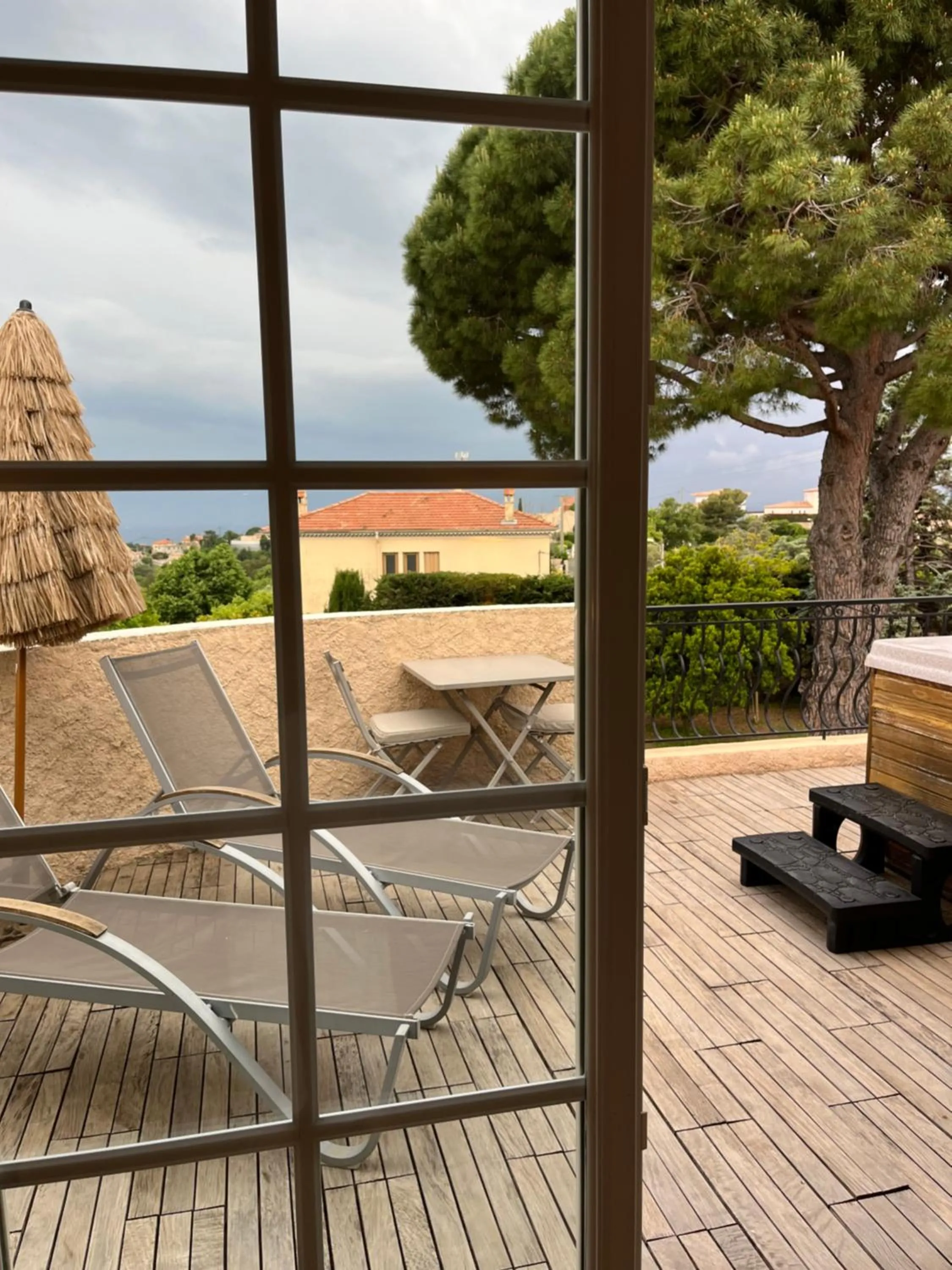 Balcony/Terrace in Villa Antoline