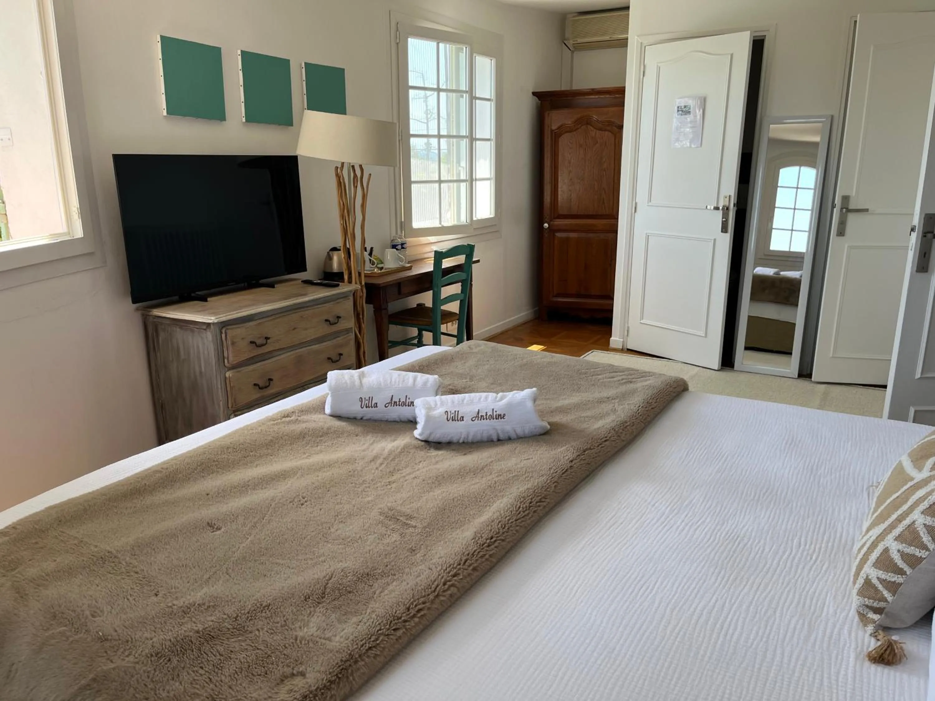 Bed in Villa Antoline