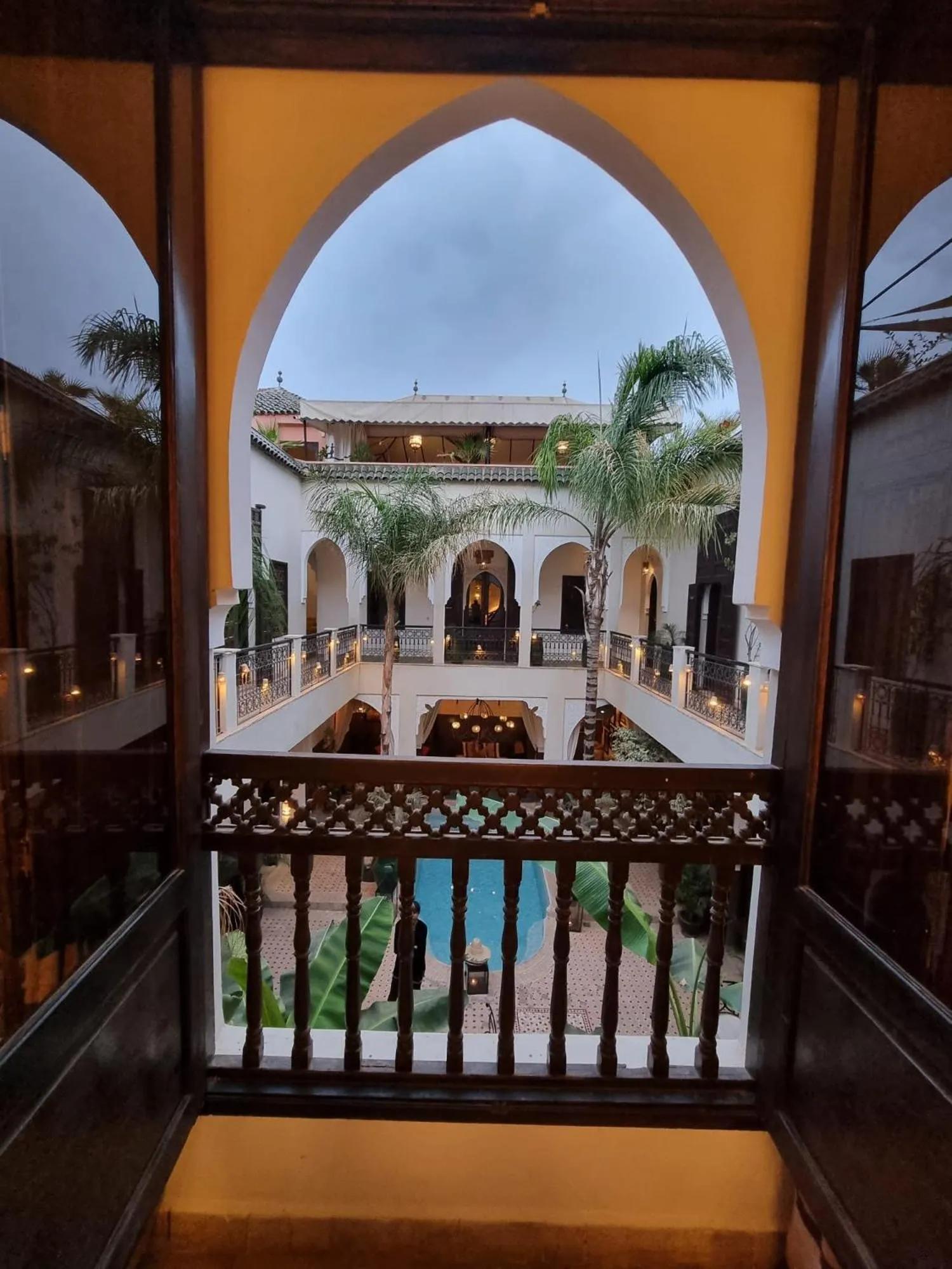 View (from property/room) in Riad Pachavana