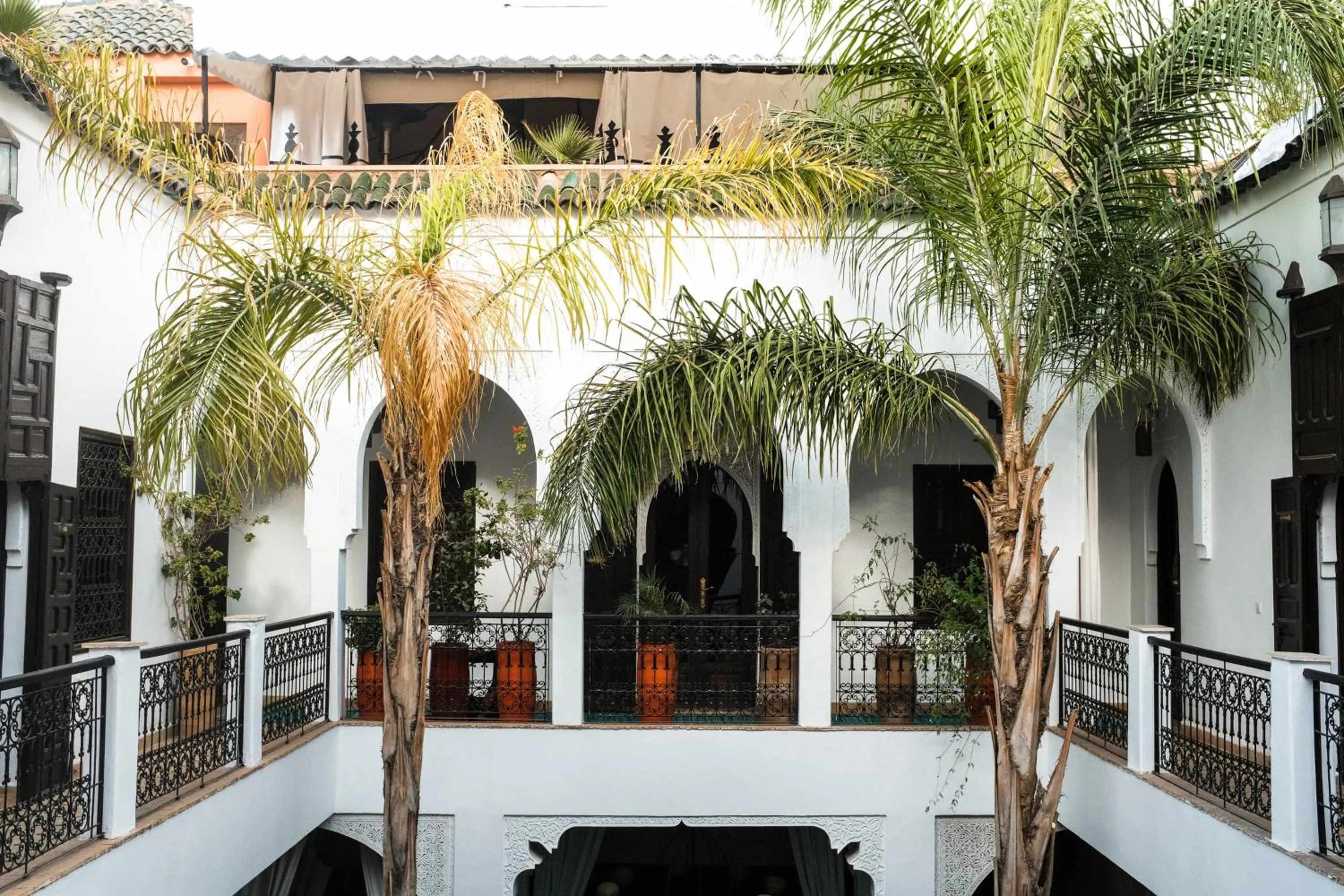Patio in Riad Pachavana
