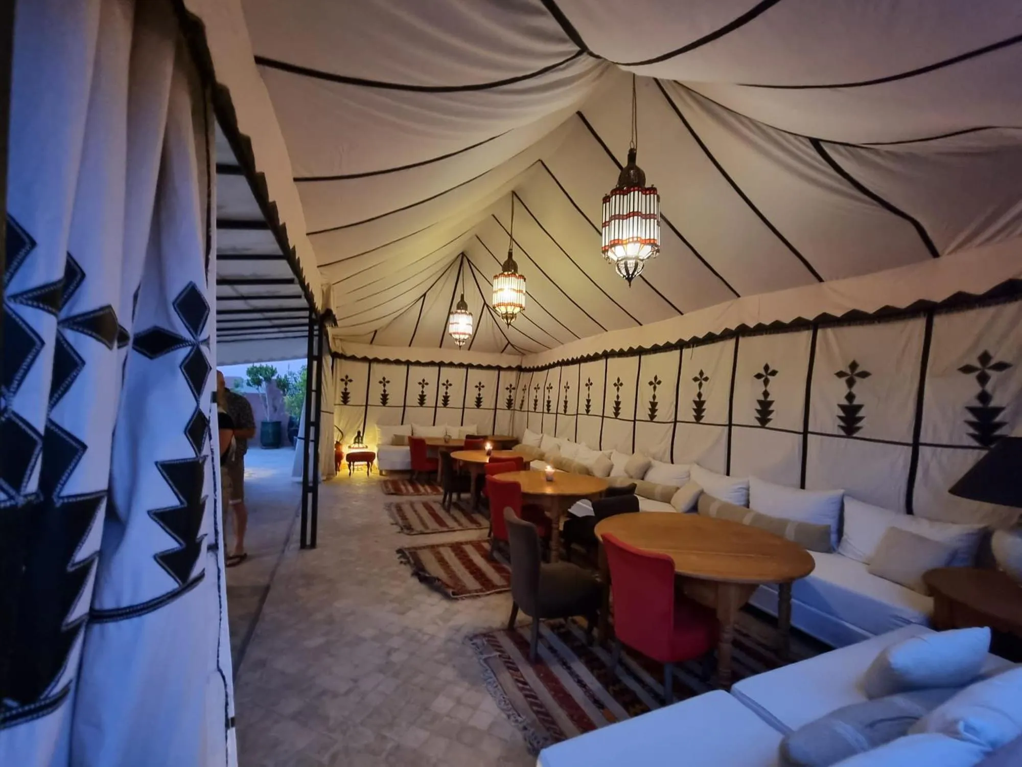 Patio in Riad Pachavana