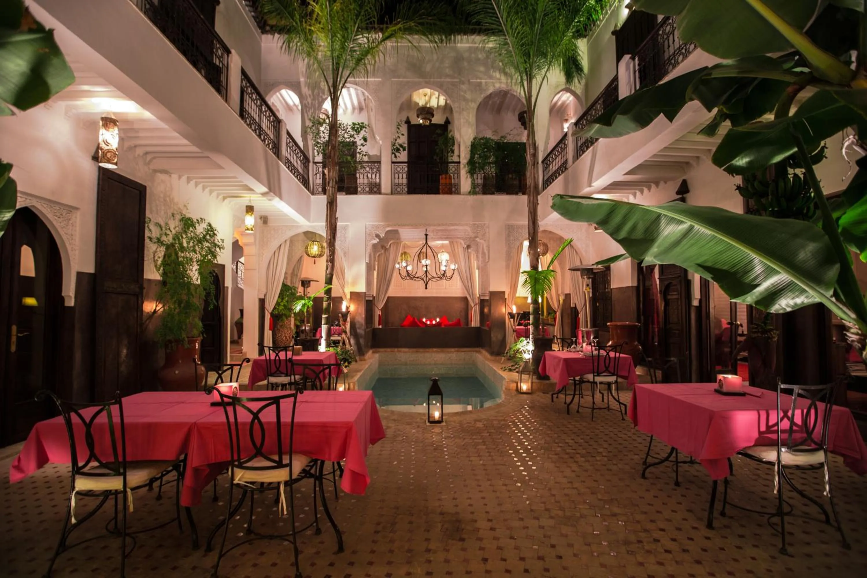 Patio in Riad Pachavana