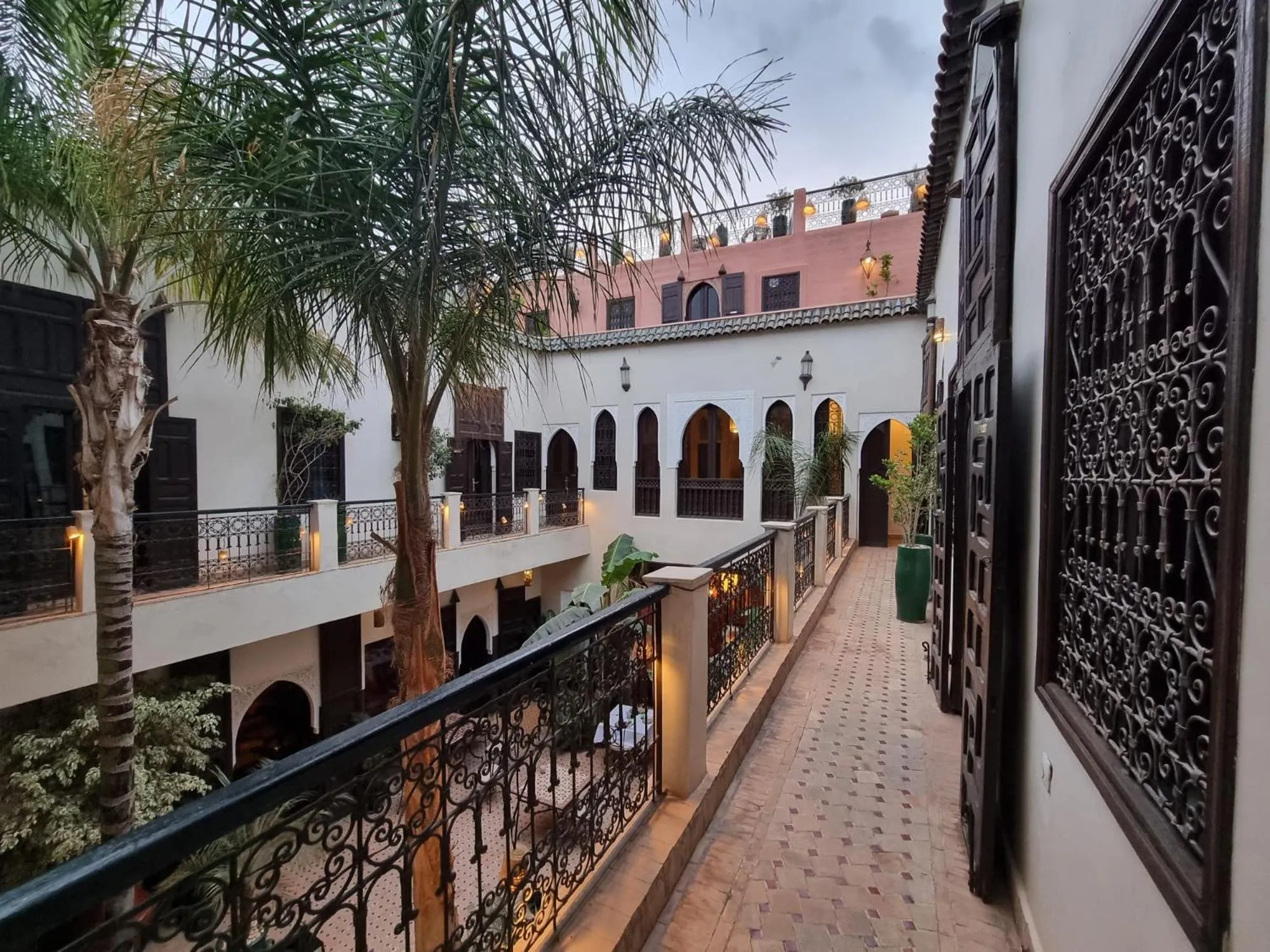 Balcony/Terrace in Riad Pachavana