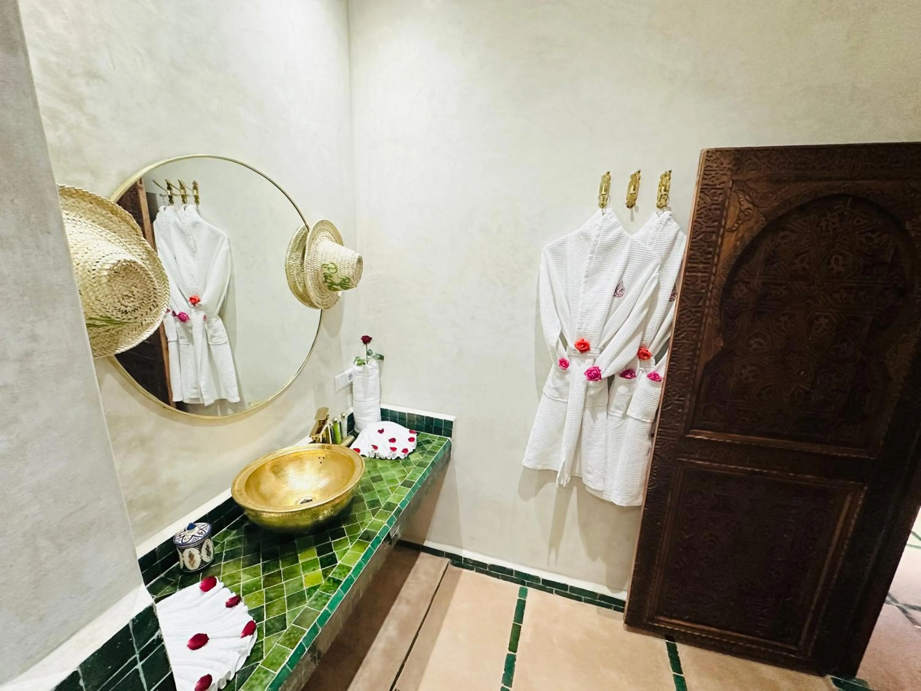 Bathroom in Riad Pachavana