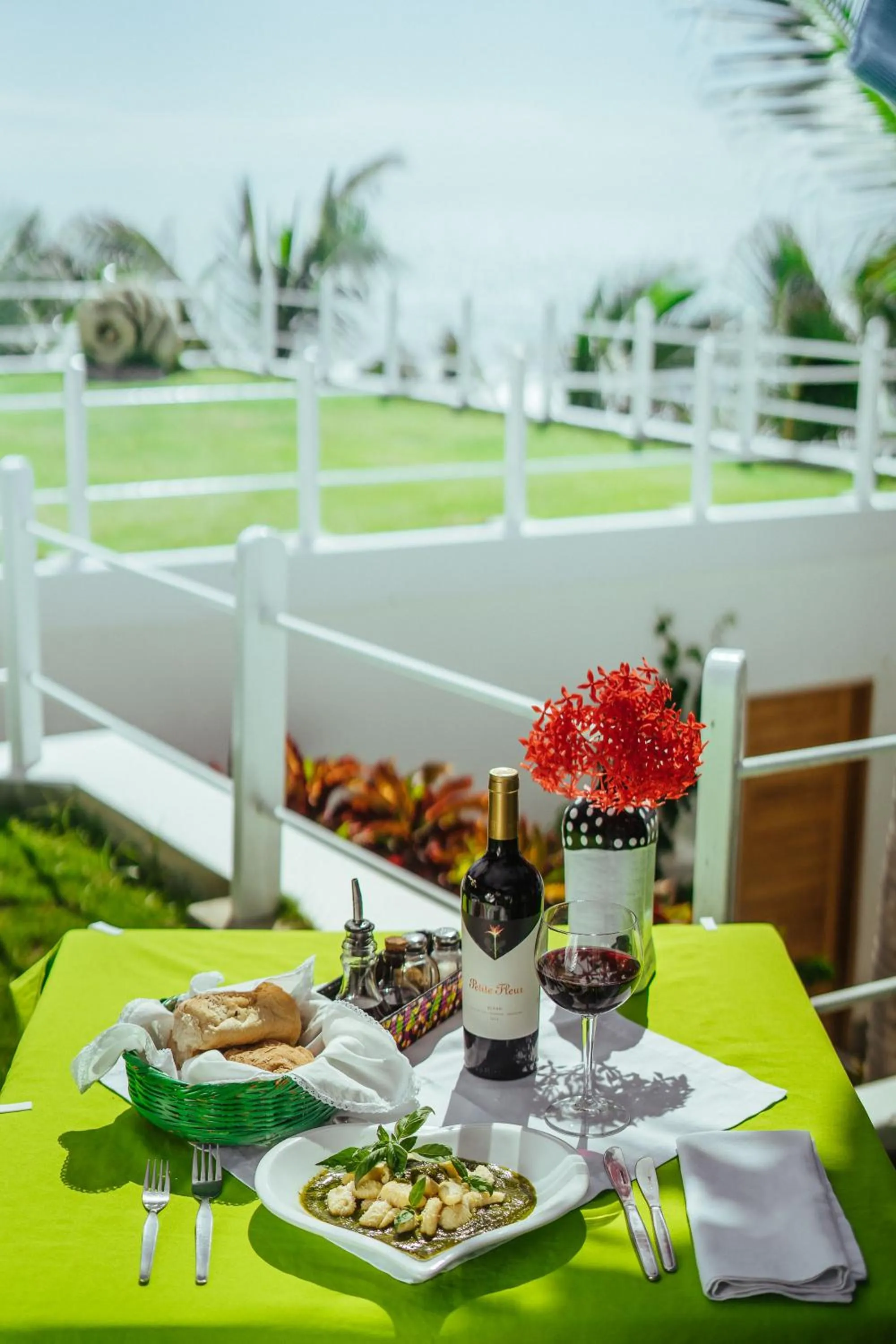 Food close-up in Sunset Mancora