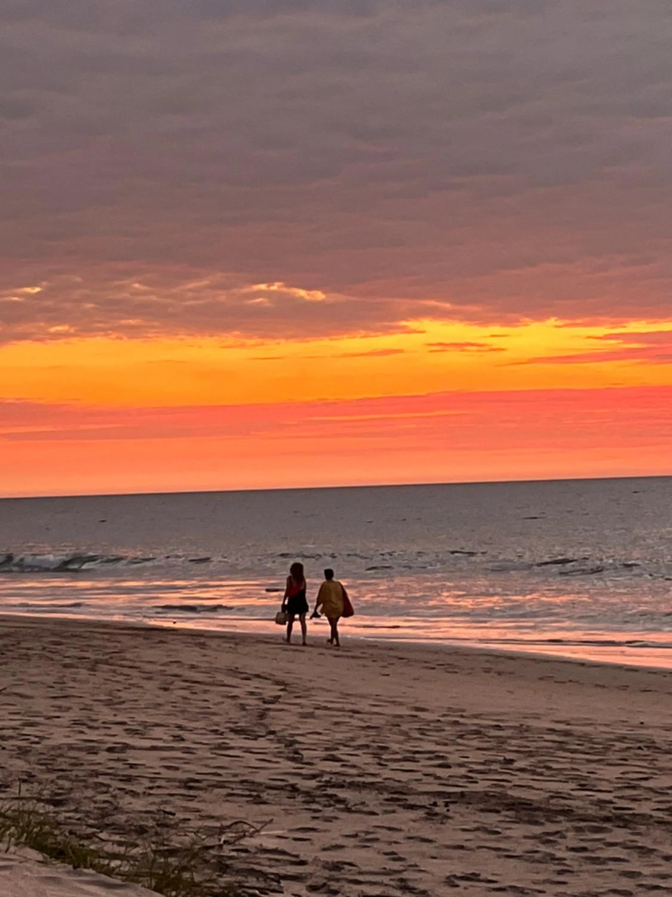 Beach in Sunset Mancora