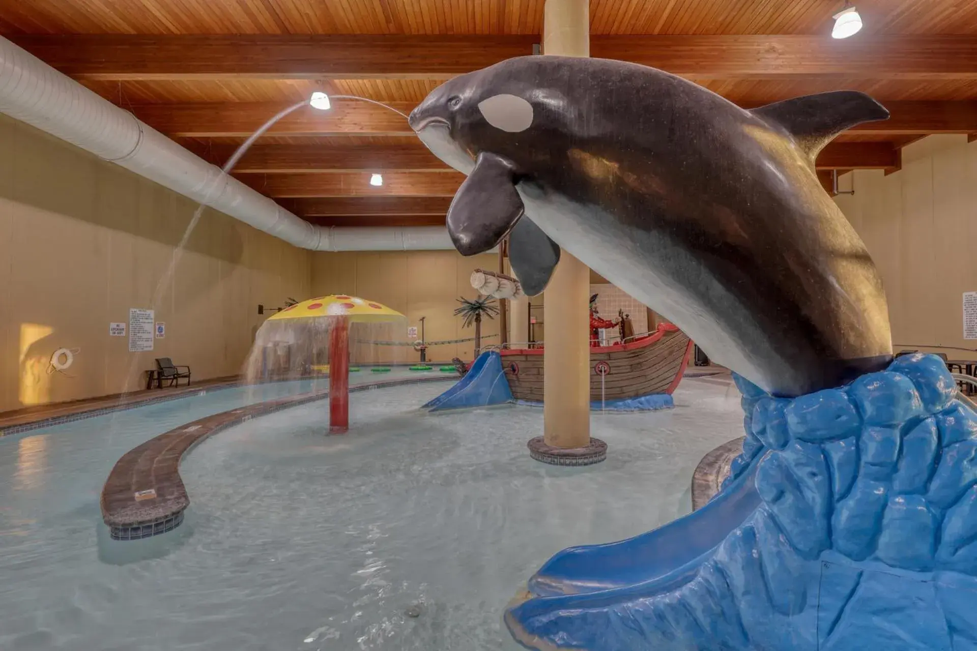 Swimming pool in The Lodge at Deadwood Swimming pool in The Lodge at Deadwood
