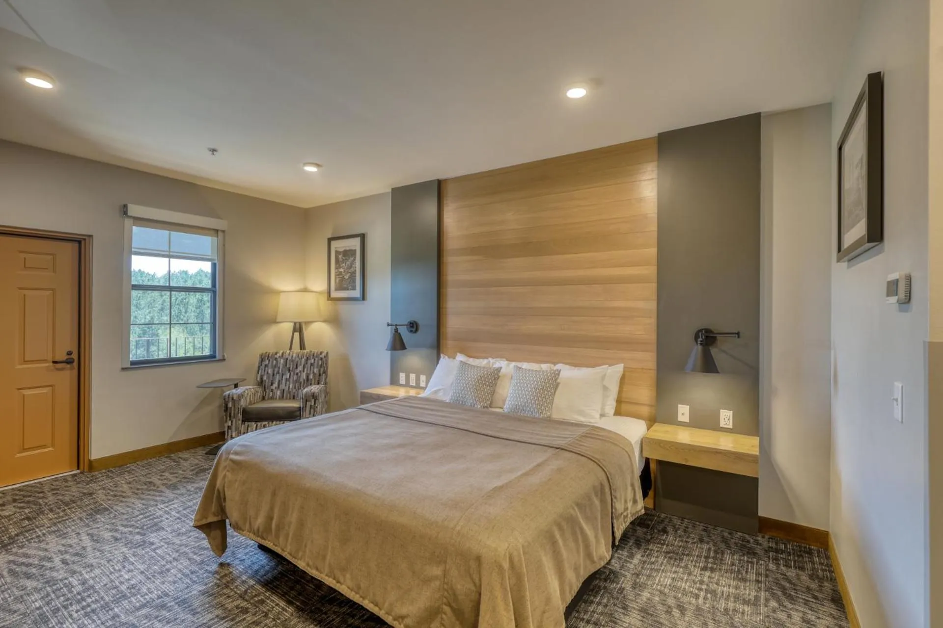 Bed in The Lodge at Deadwood