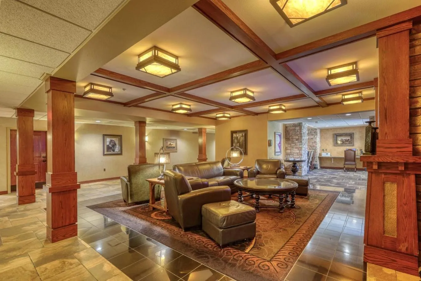 Lobby or reception in The Lodge at Deadwood