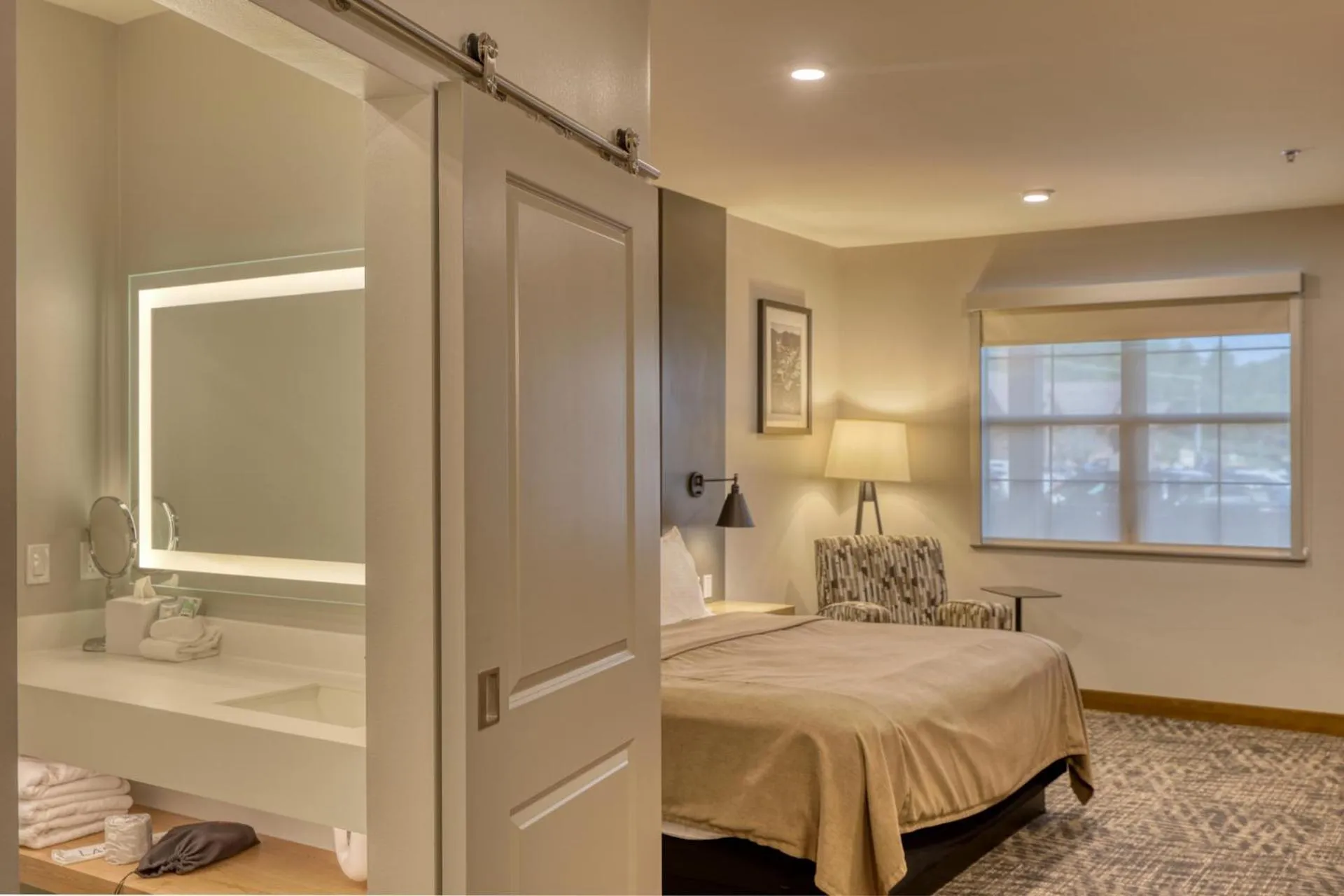 Bed in The Lodge at Deadwood