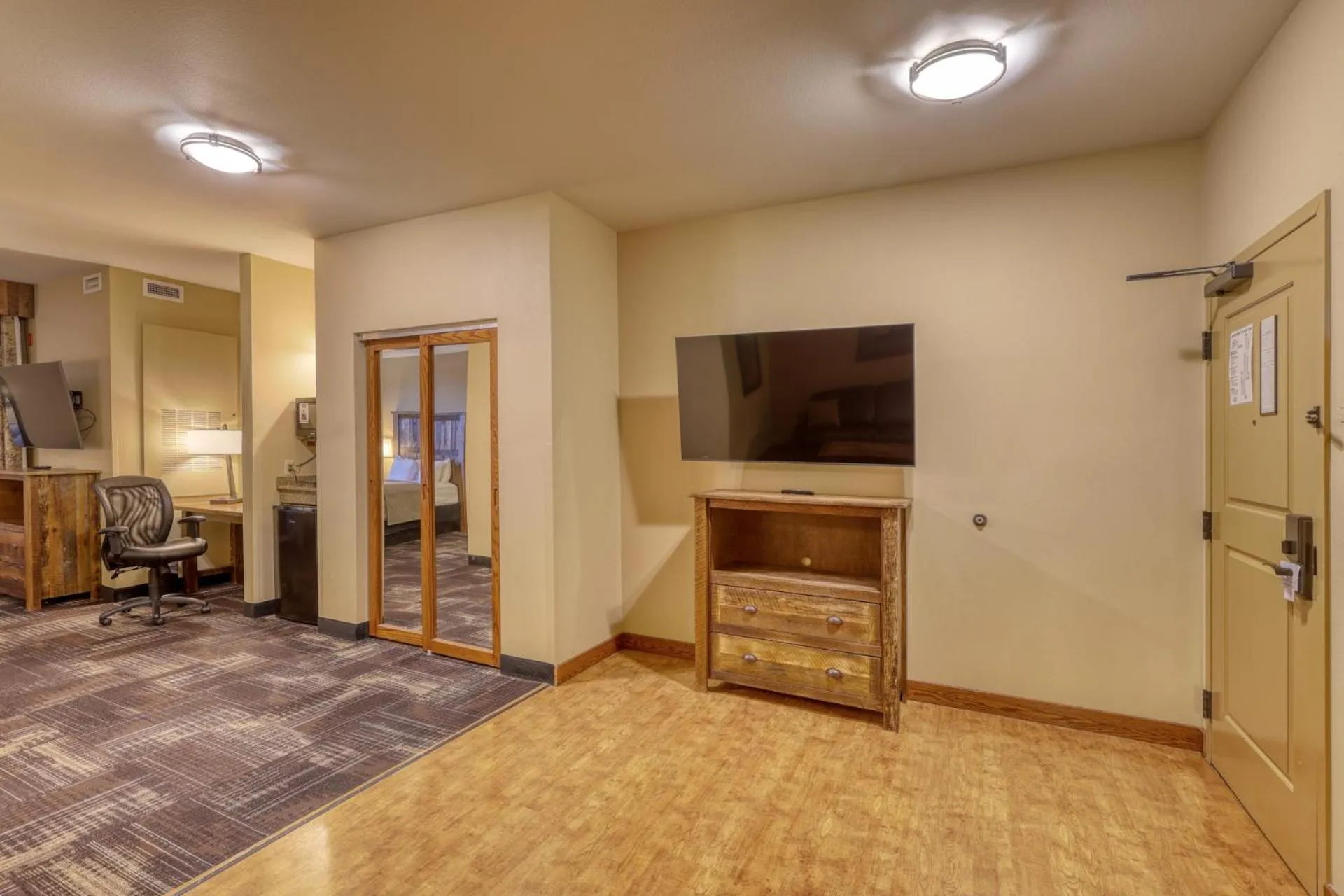 Bed in The Lodge at Deadwood