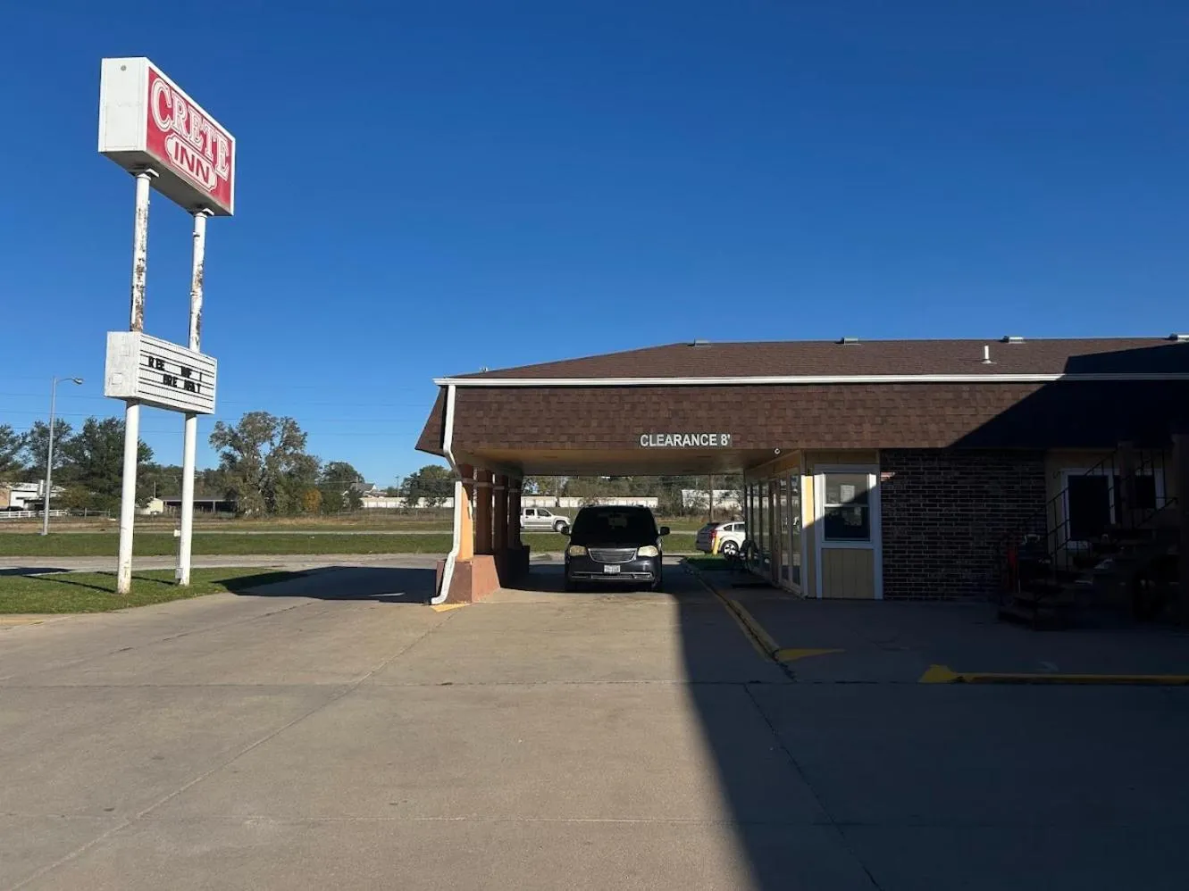 Parking in Crete Inn by Capital O Near Lincoln