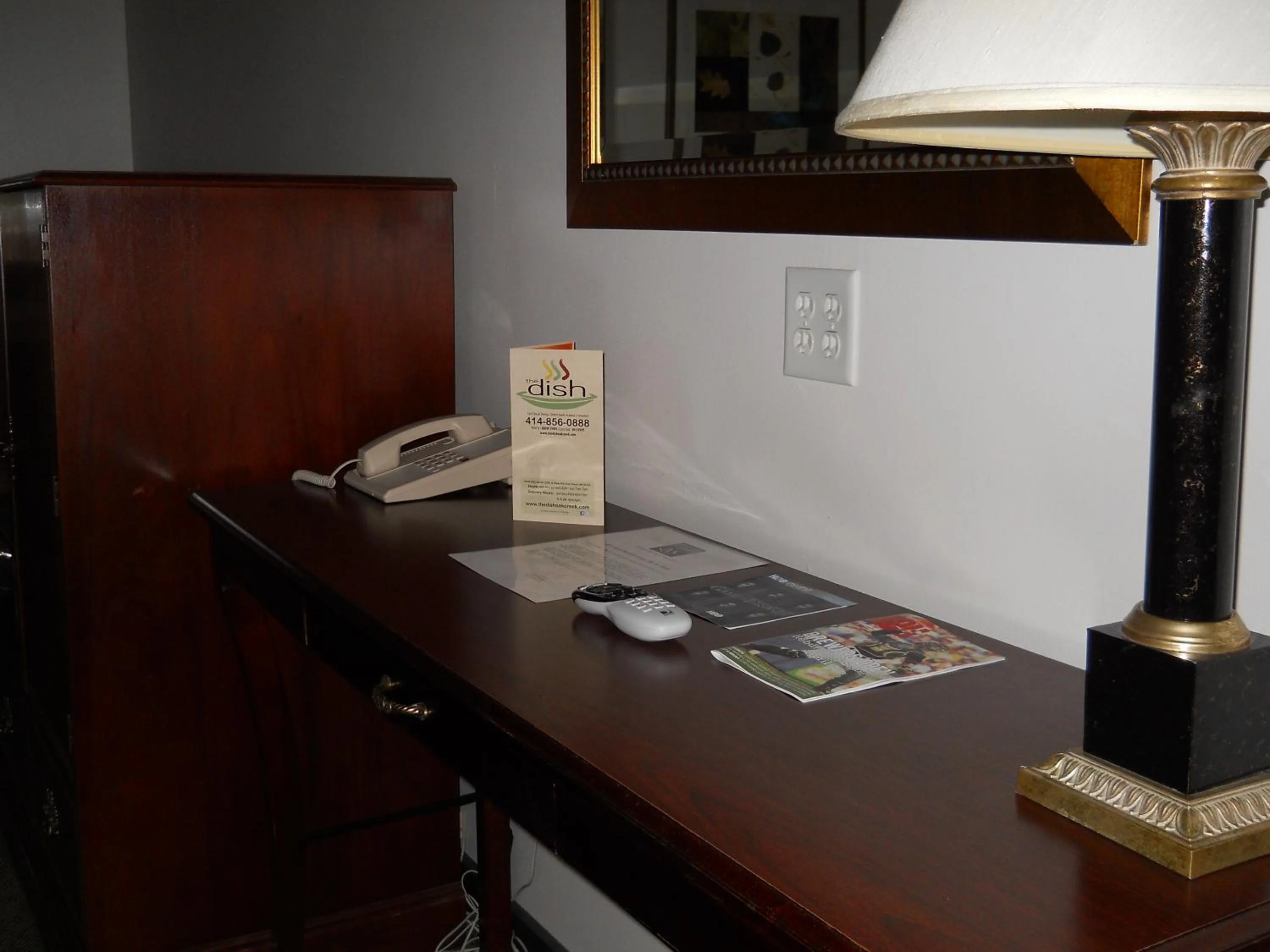 Decorative detail in Value Inn Motel - Milwaukee Airport South