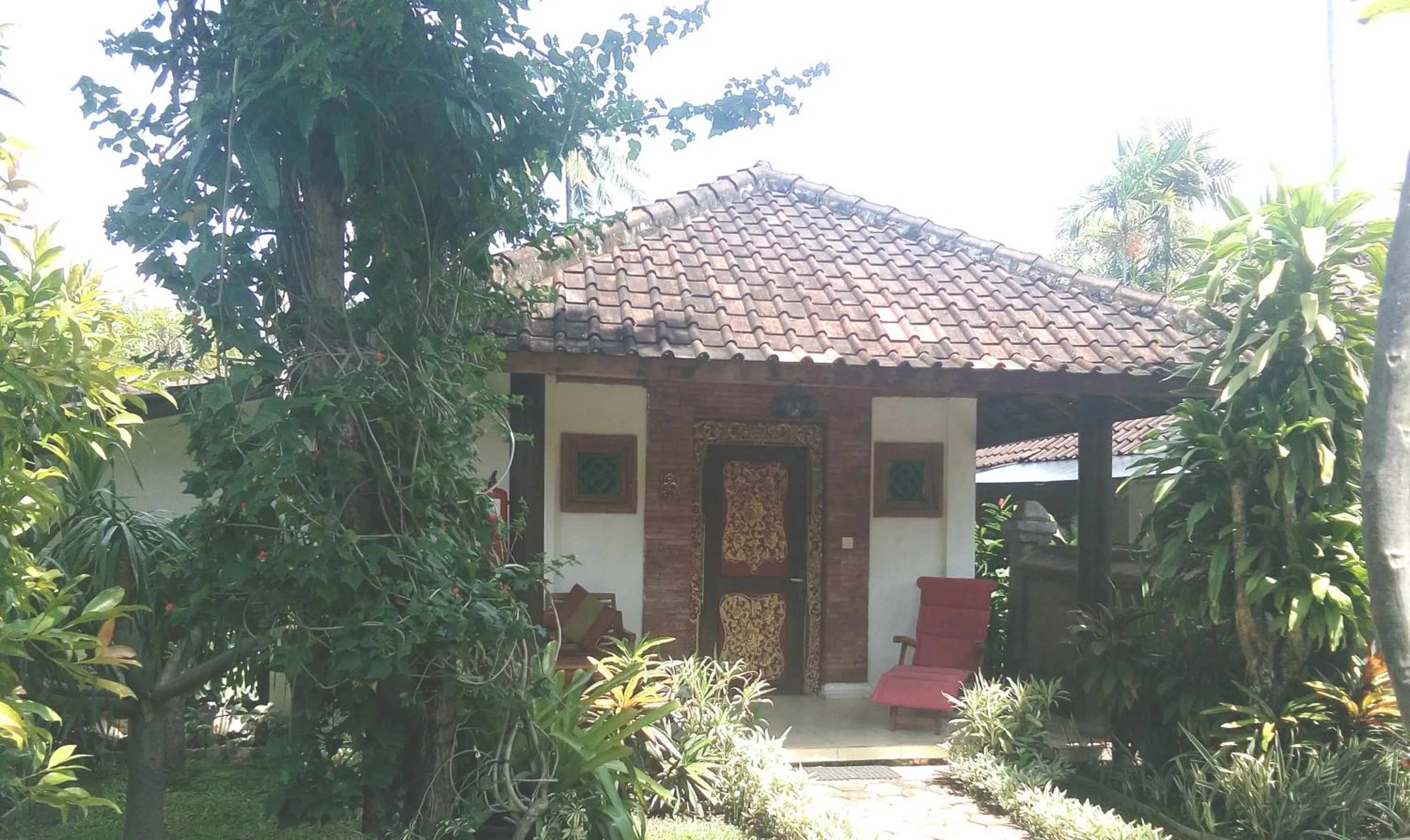 Bedroom in Gazebo Beach Hotel