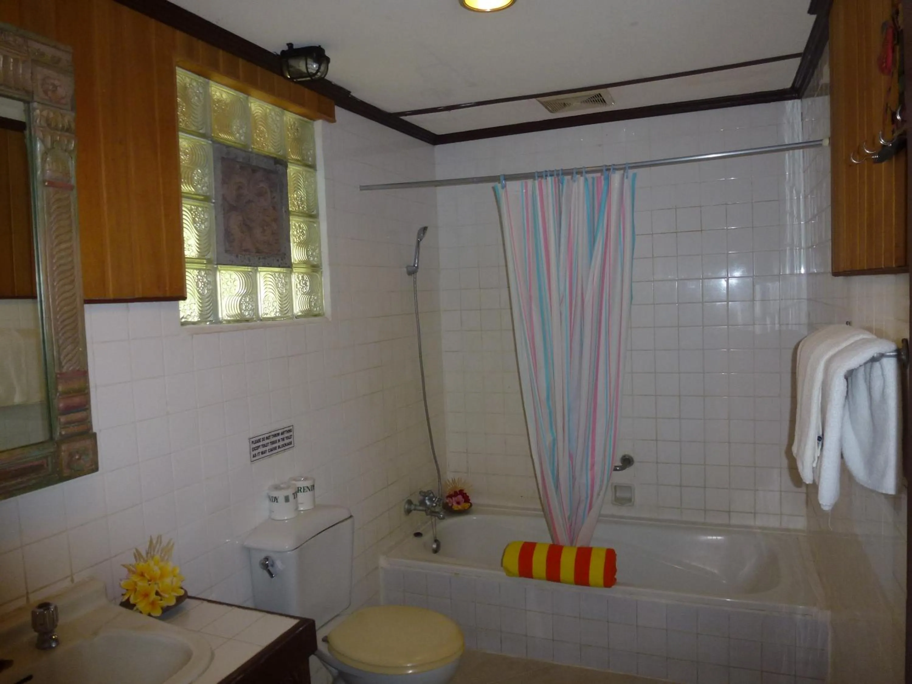 Bathroom in Gazebo Beach Hotel