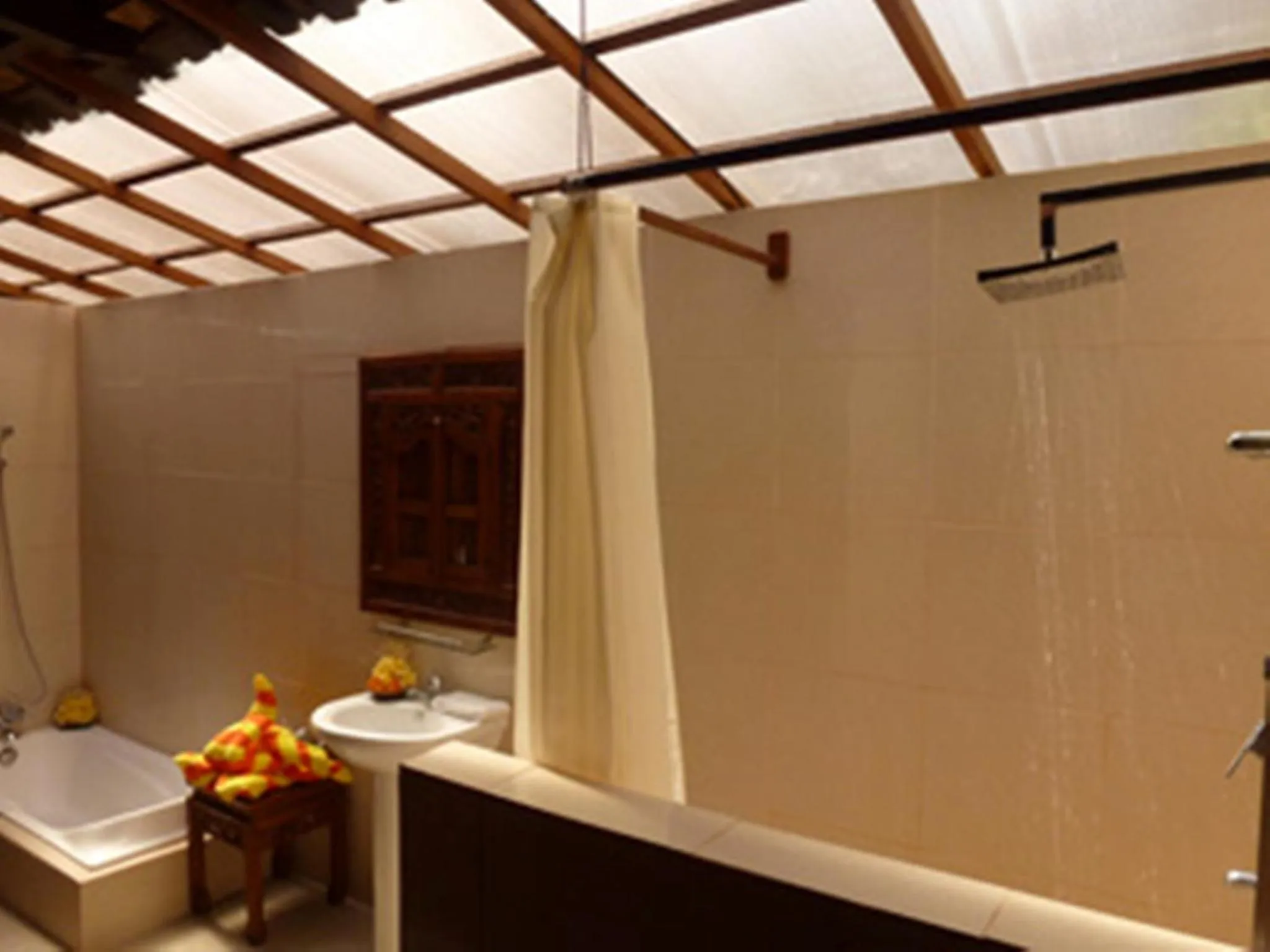 Bathroom in Gazebo Beach Hotel