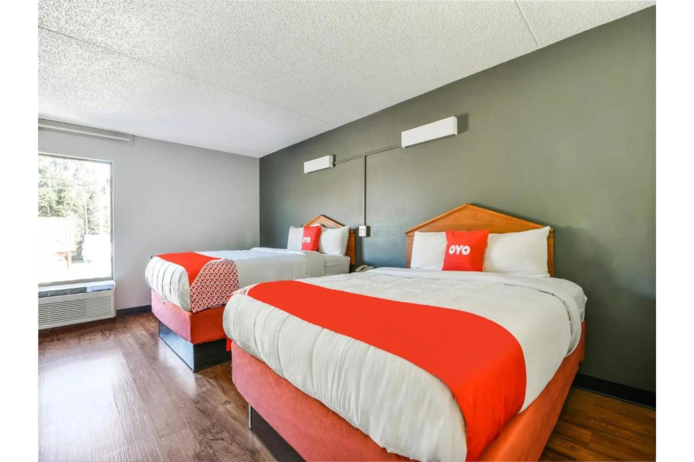 Bedroom, Bed in OYO Townhouse Inn Jacksonville near Little Rock Air Force Base