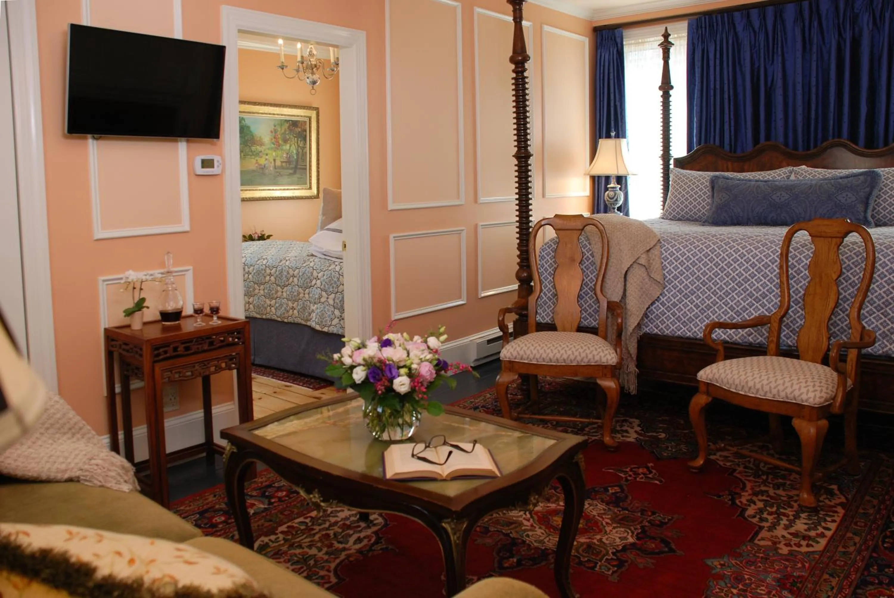 Bed in Inn by the Bandstand