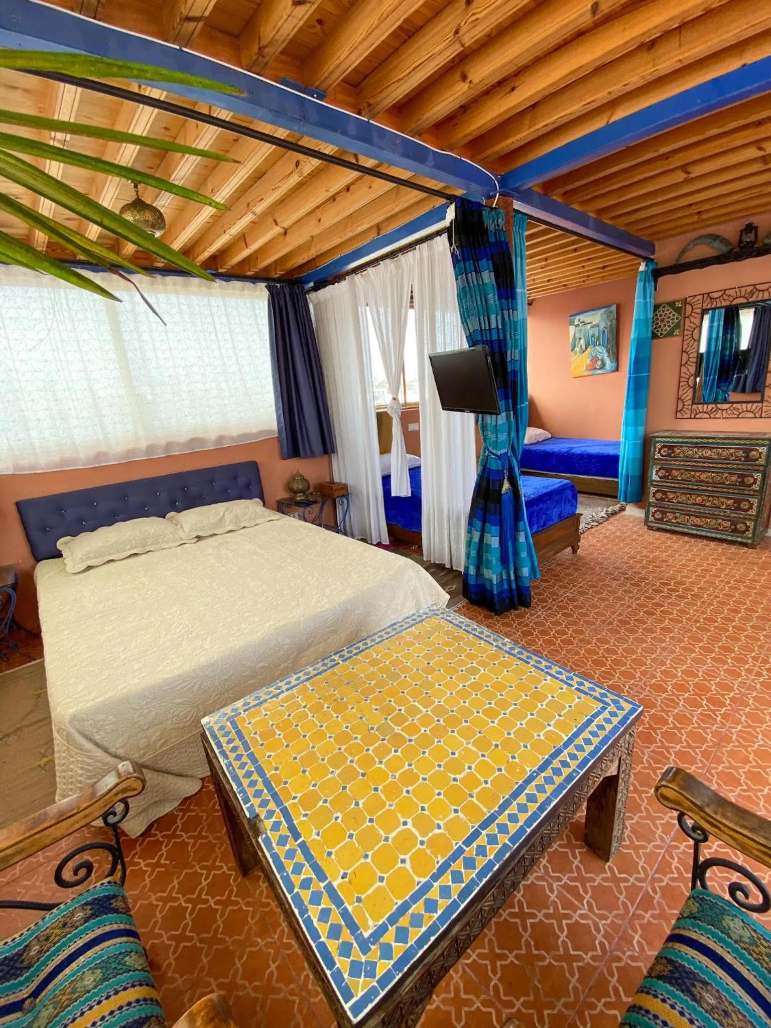 Photo of the whole room, Bed in Riad Jbara