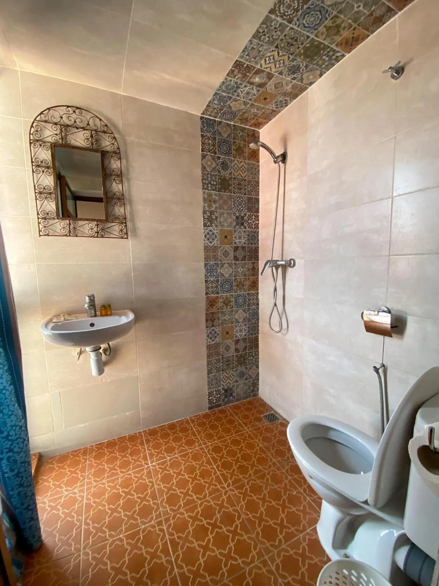 Bathroom in Riad Jbara
