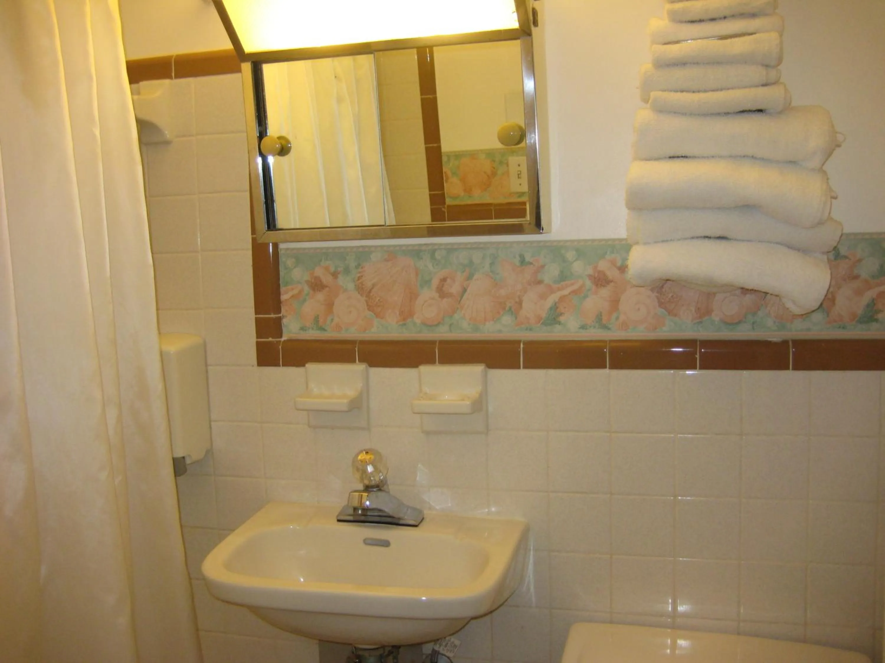 Bathroom in Cutty Sark Efficiencies and Historic Cottage's