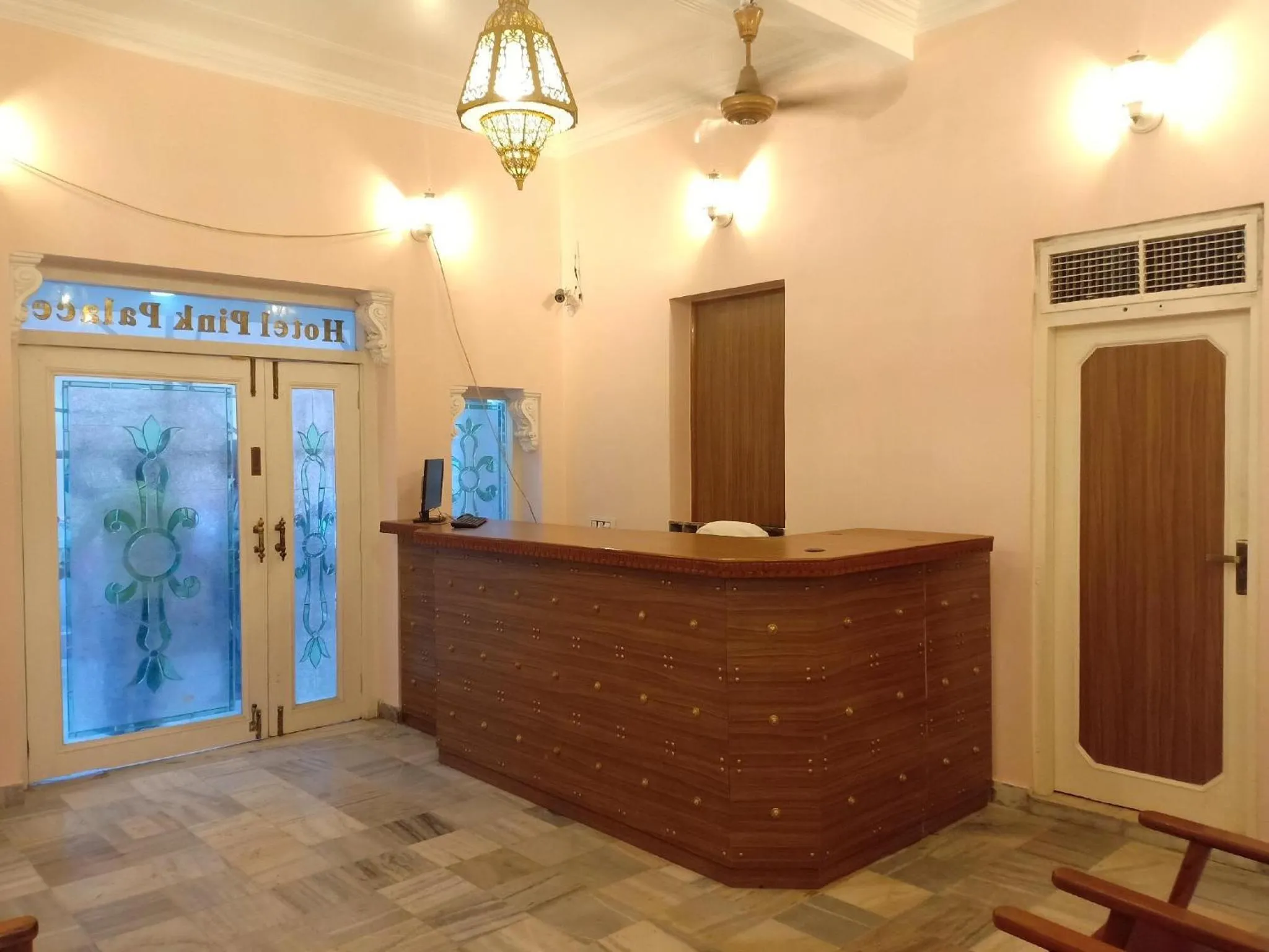 Lobby or reception in Hotel Pink Palace