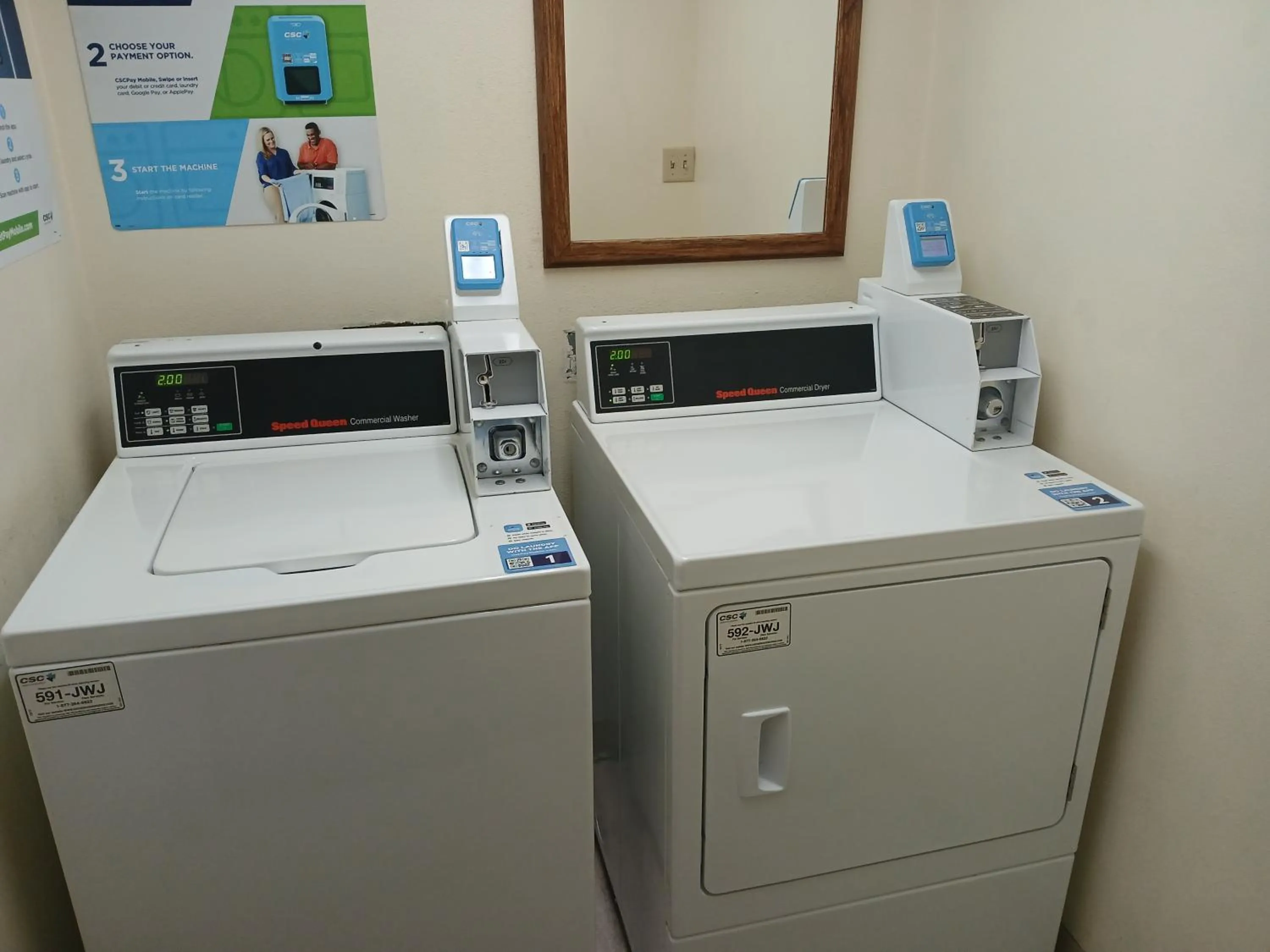 washing machine in Inn America - Lewiston