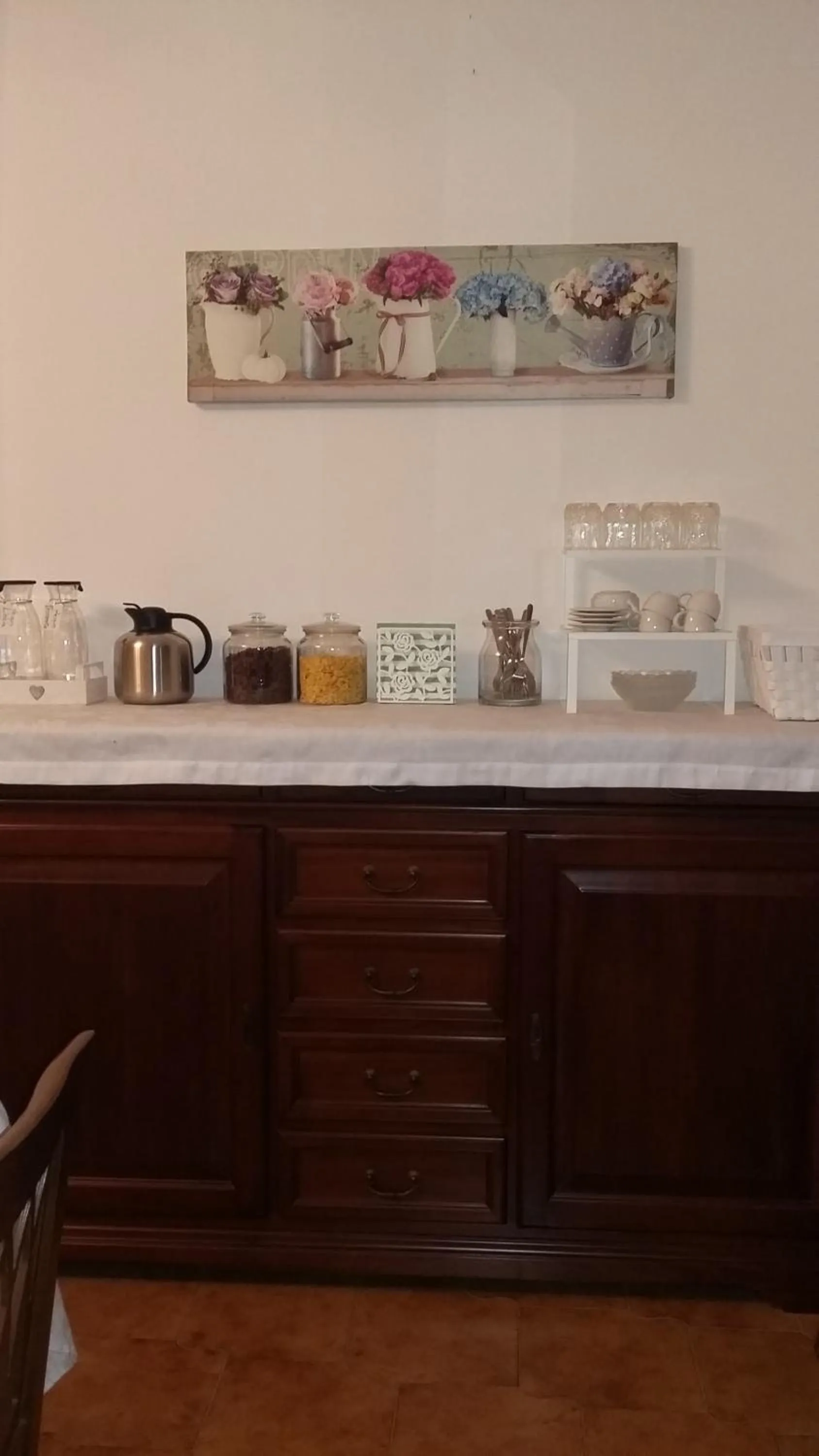 Coffee/tea facilities in B&B Casa di Laura