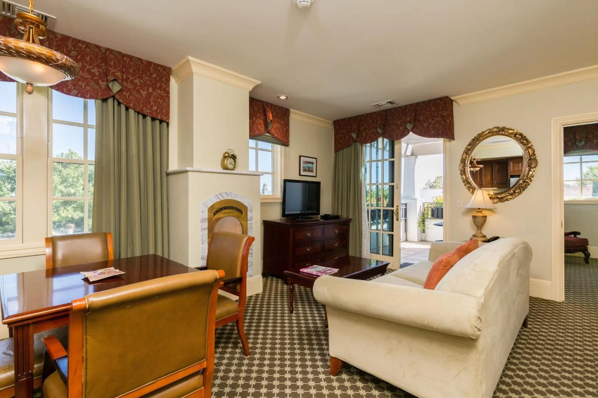 Living room in Hotel Diamond