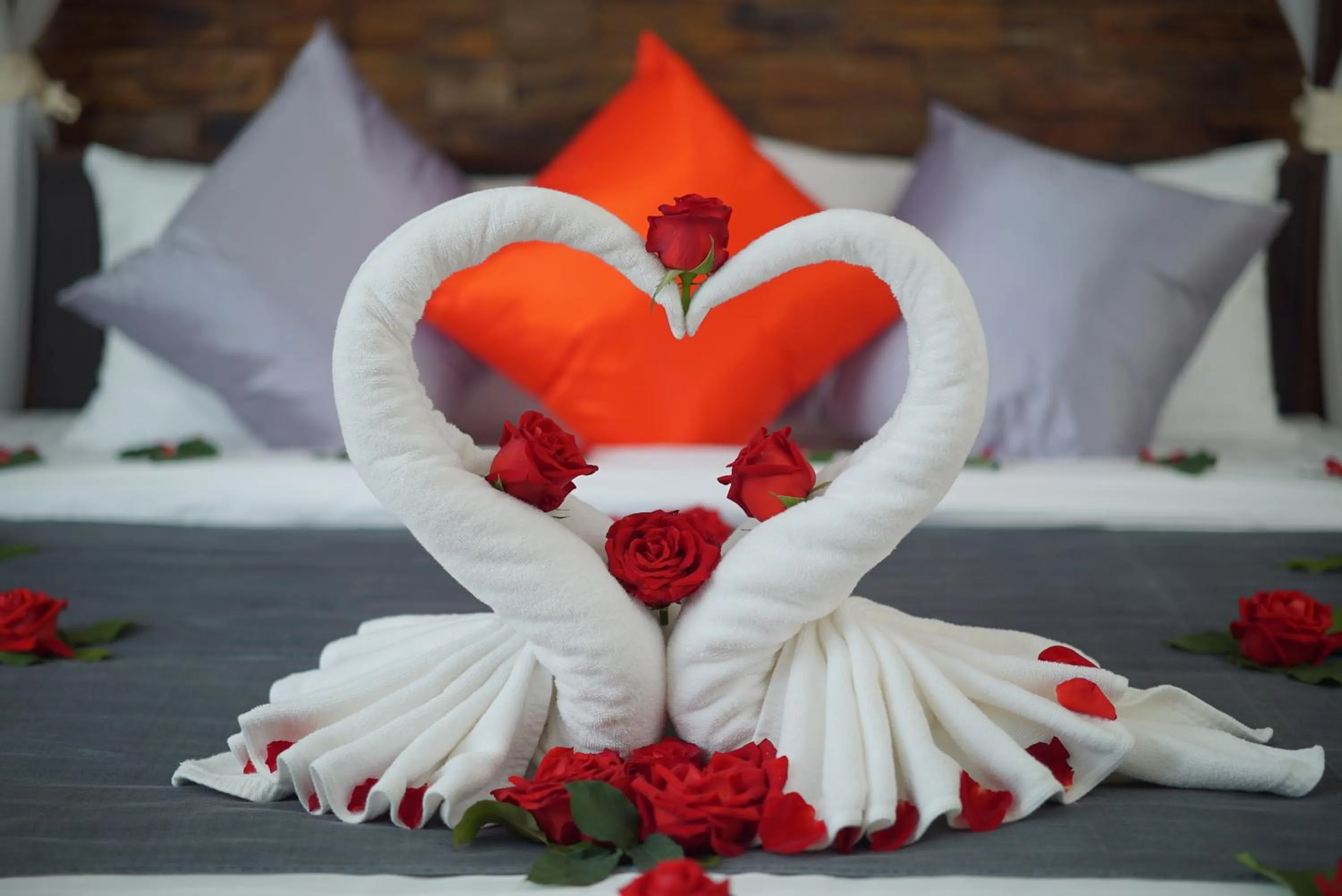 Bed in Sunny V Hotel