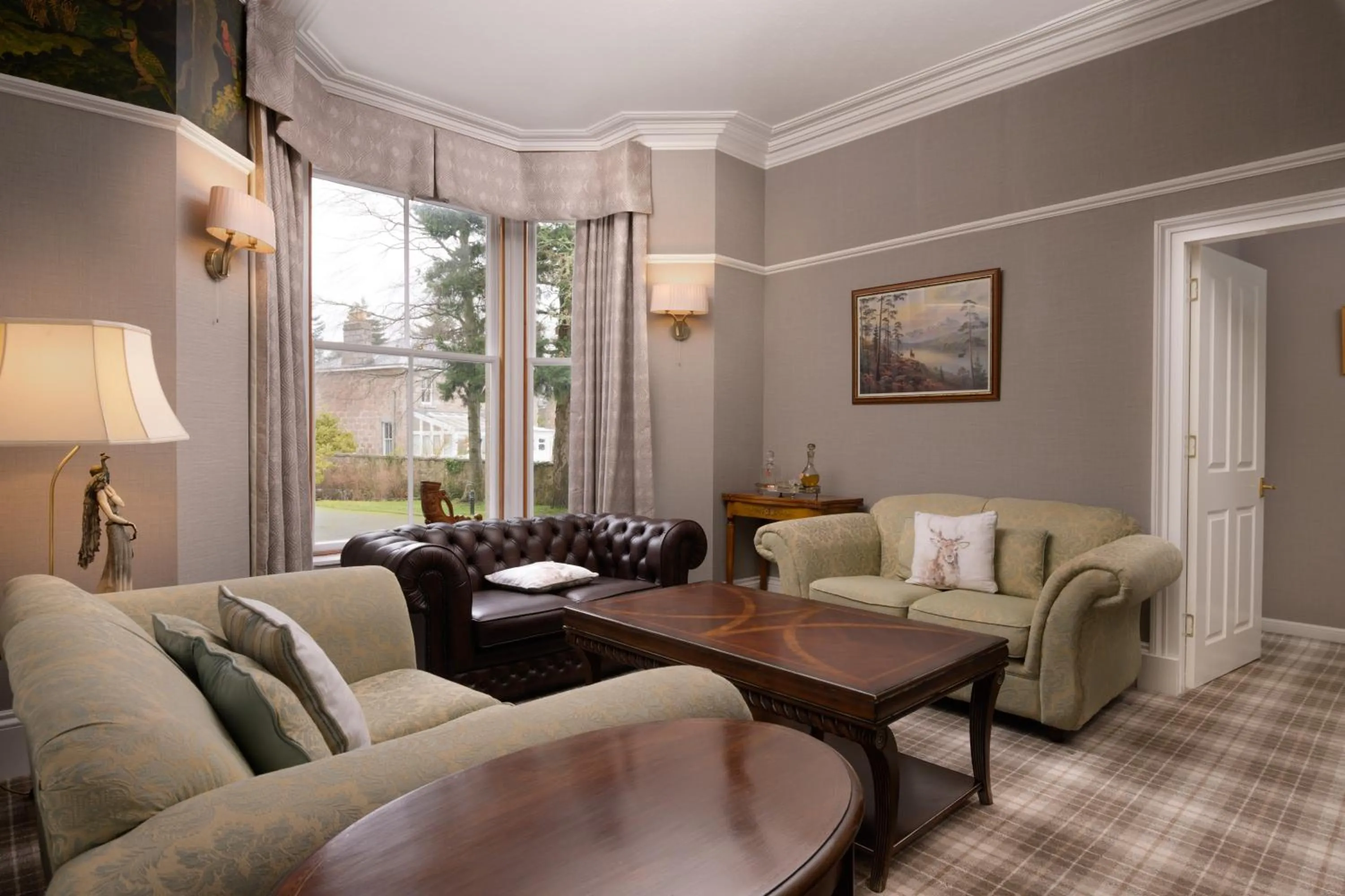 Library in No 45, Ballater