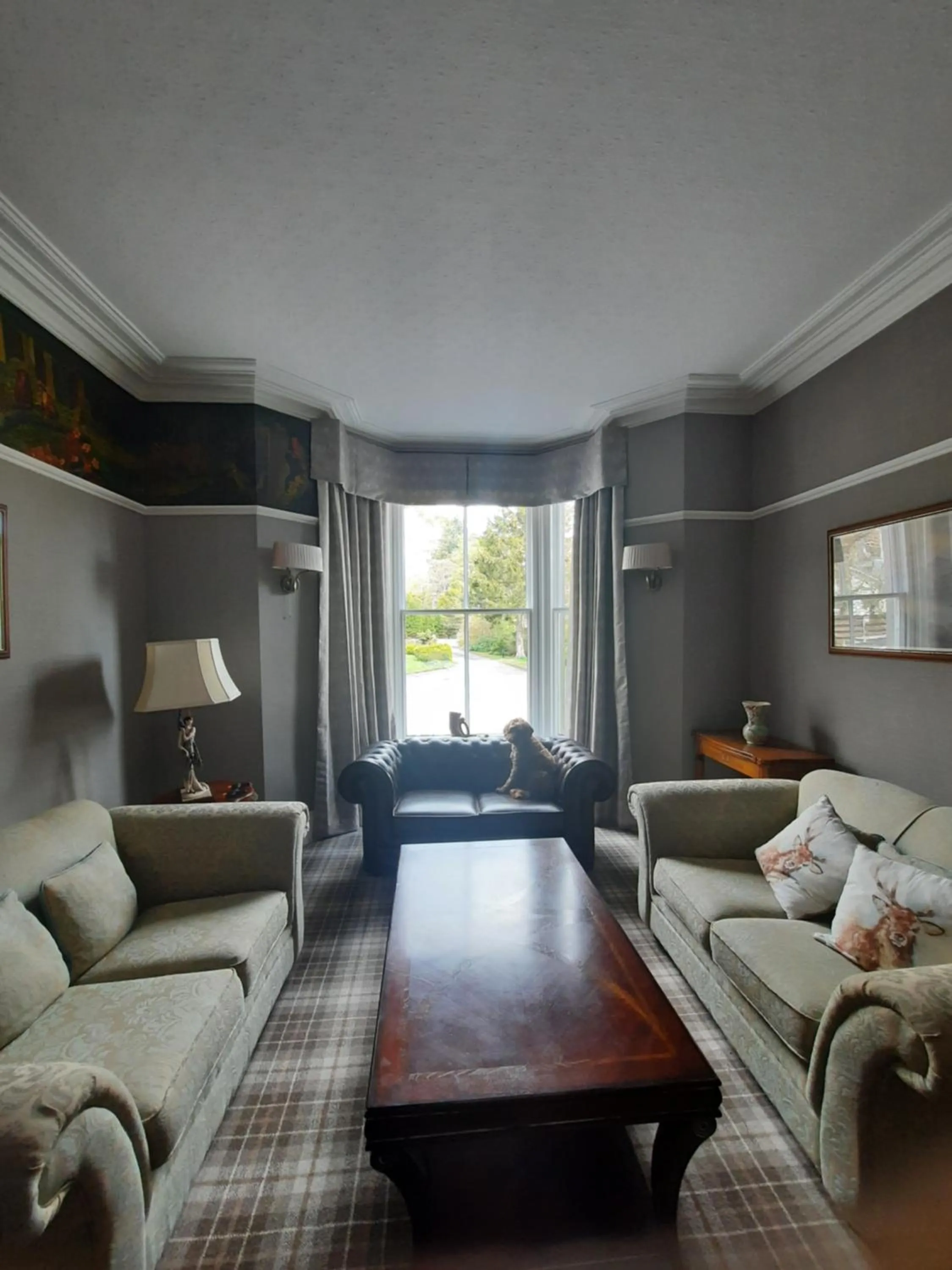 Seating area in No 45, Ballater