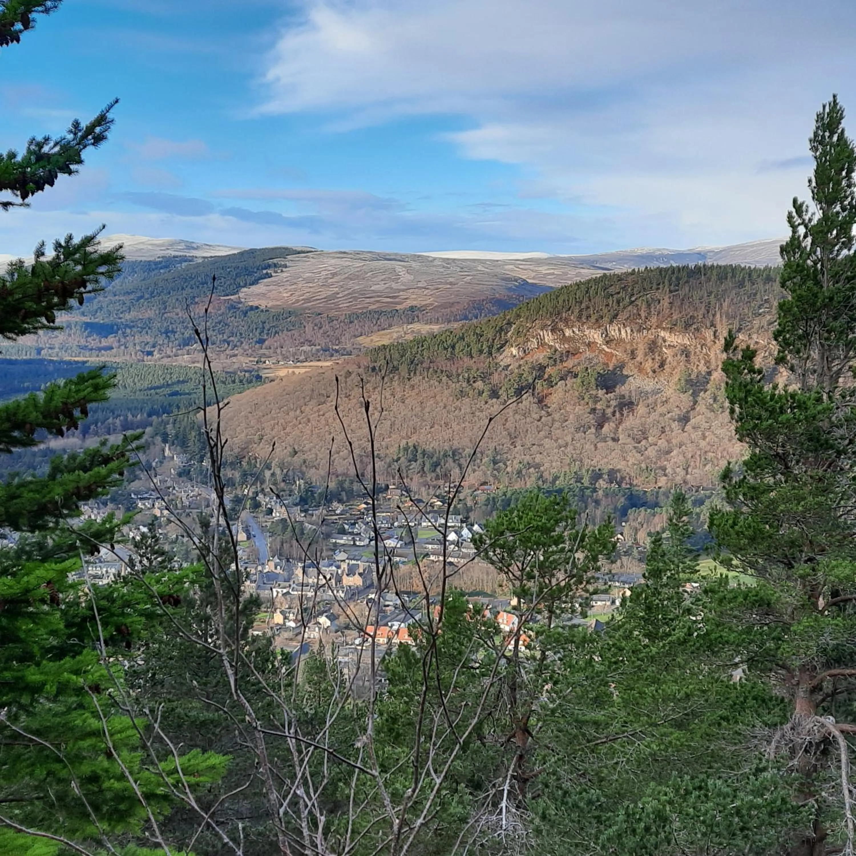 Natural landscape in No 45, Ballater