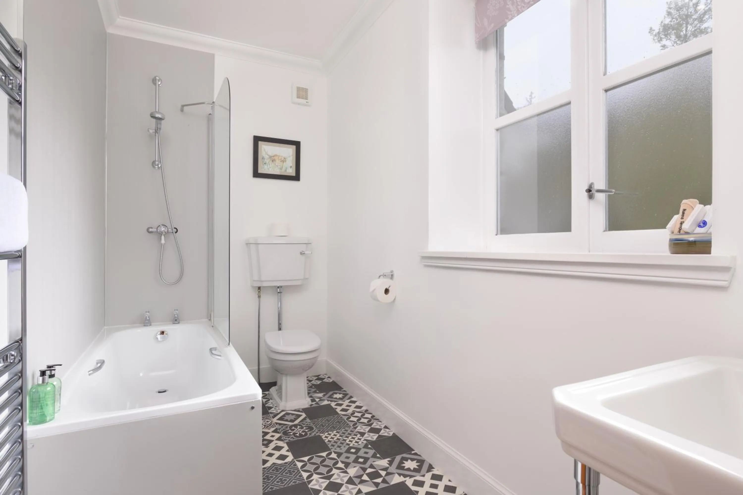 Toilet in No 45, Ballater