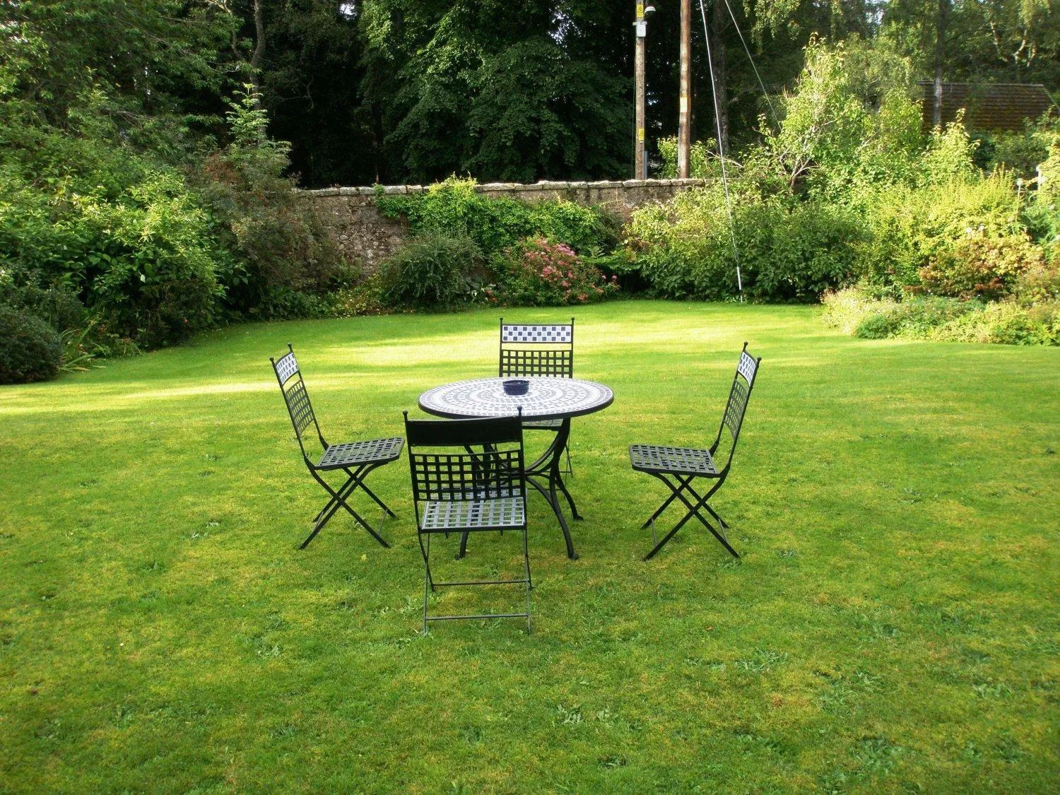 Garden in No 45, Ballater