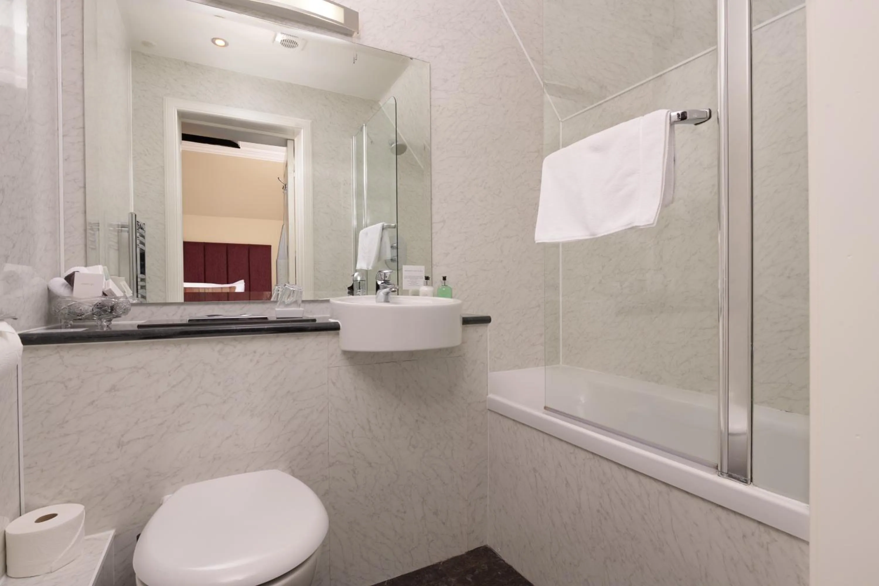 Bathroom in No 45, Ballater