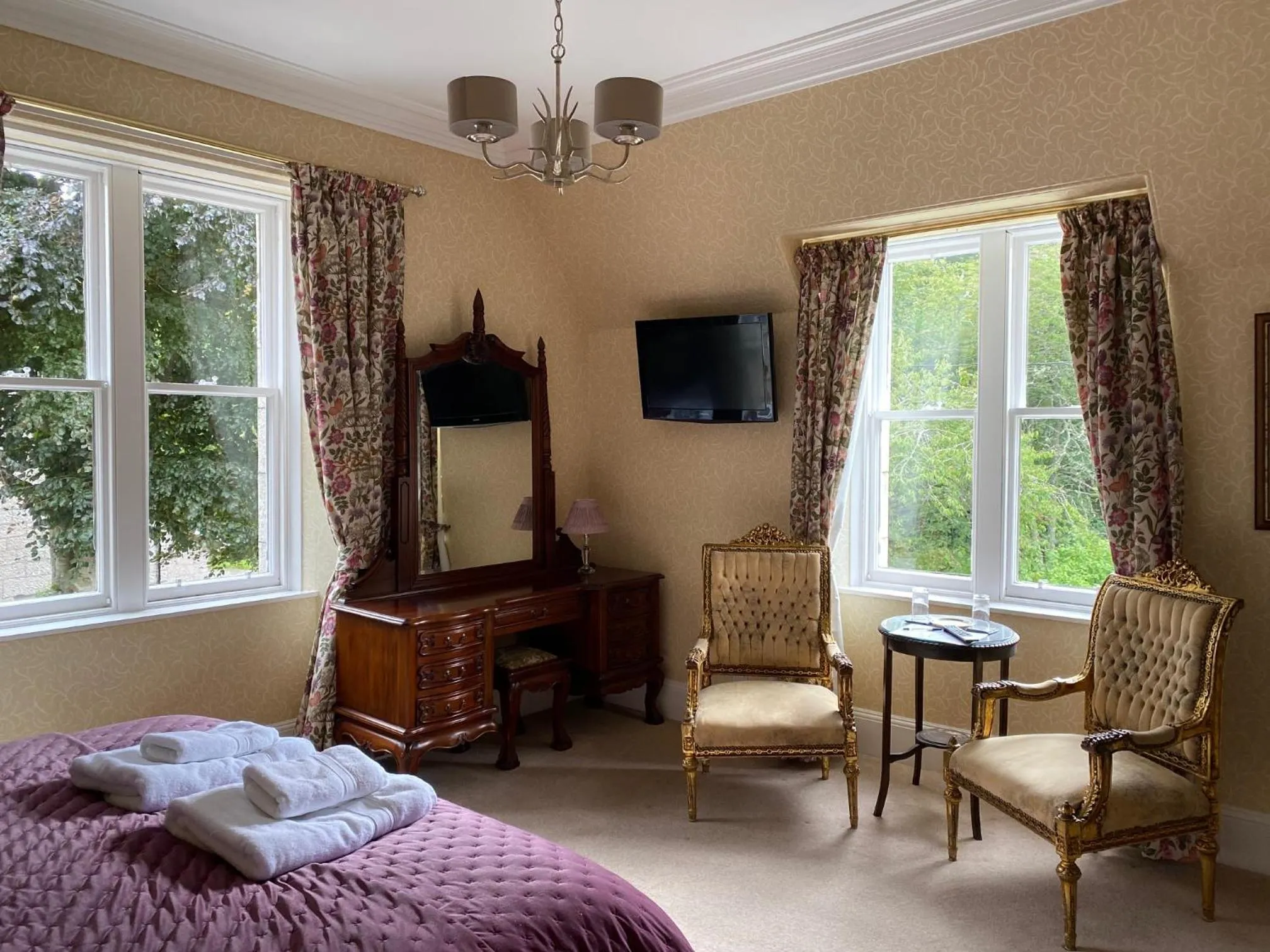 Bedroom, Bed in No 45, Ballater