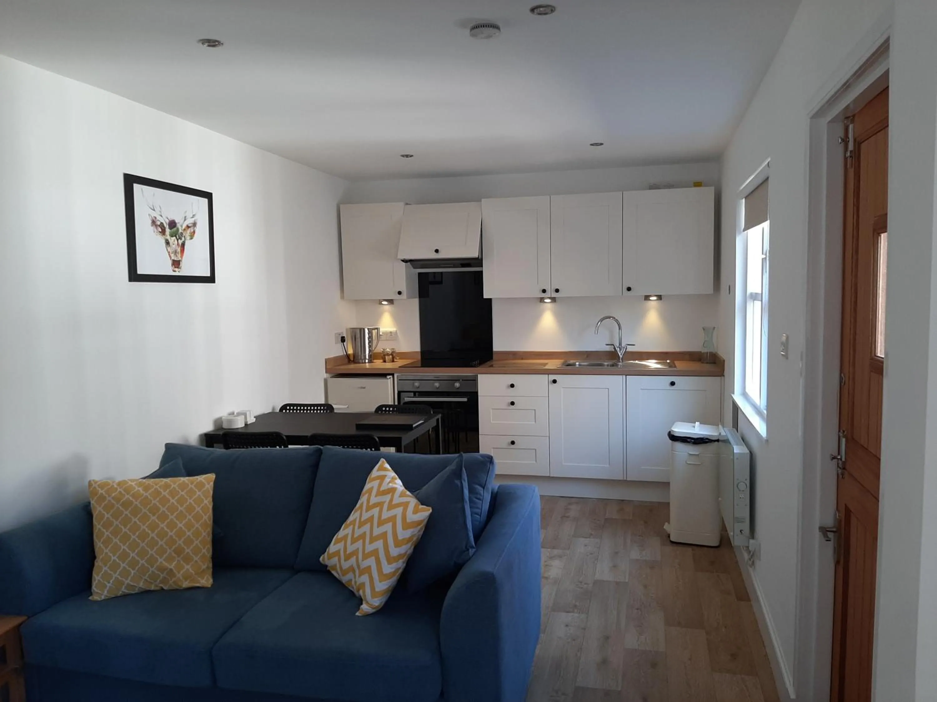 Living room in No 45, Ballater