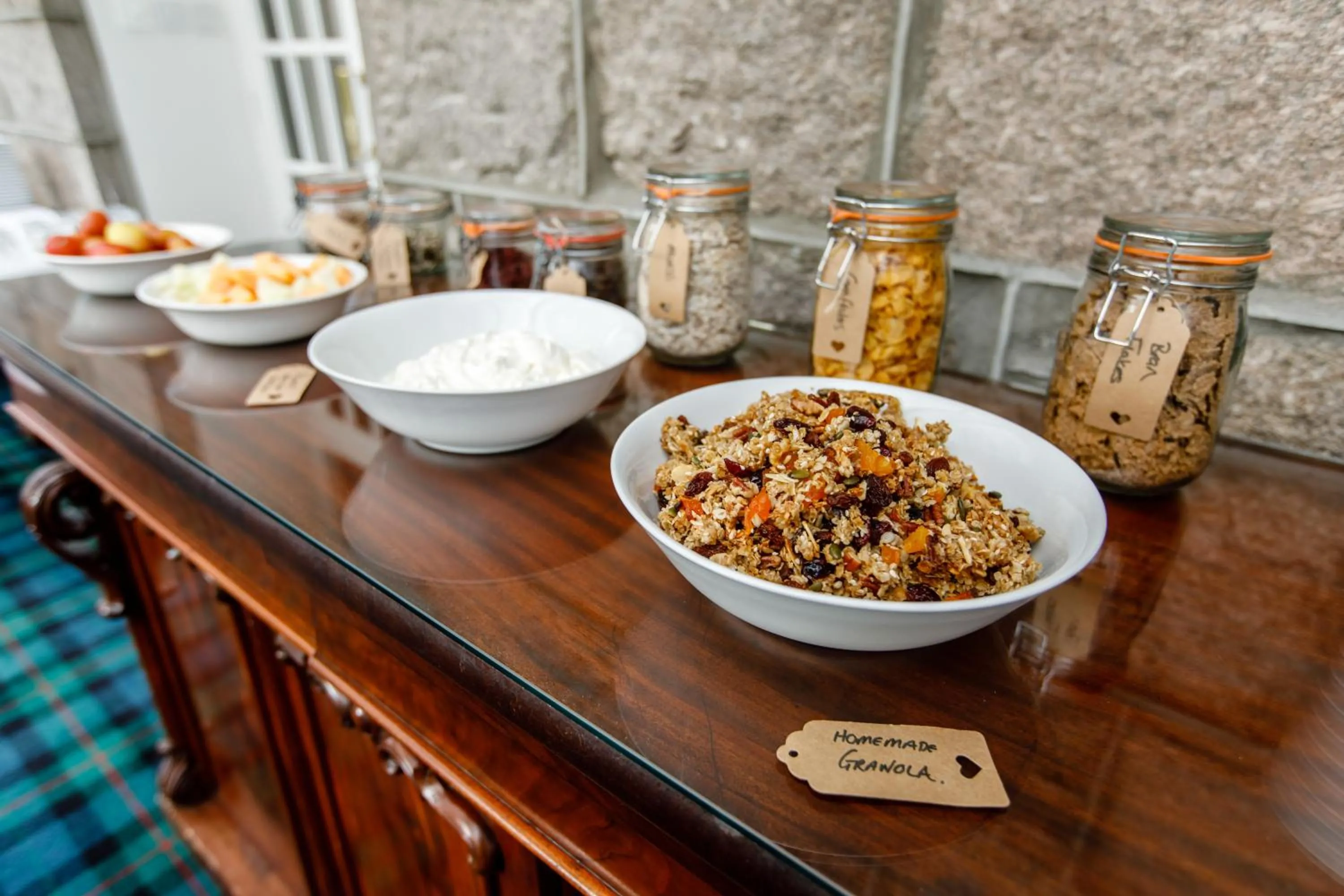 Food close-up in No 45, Ballater