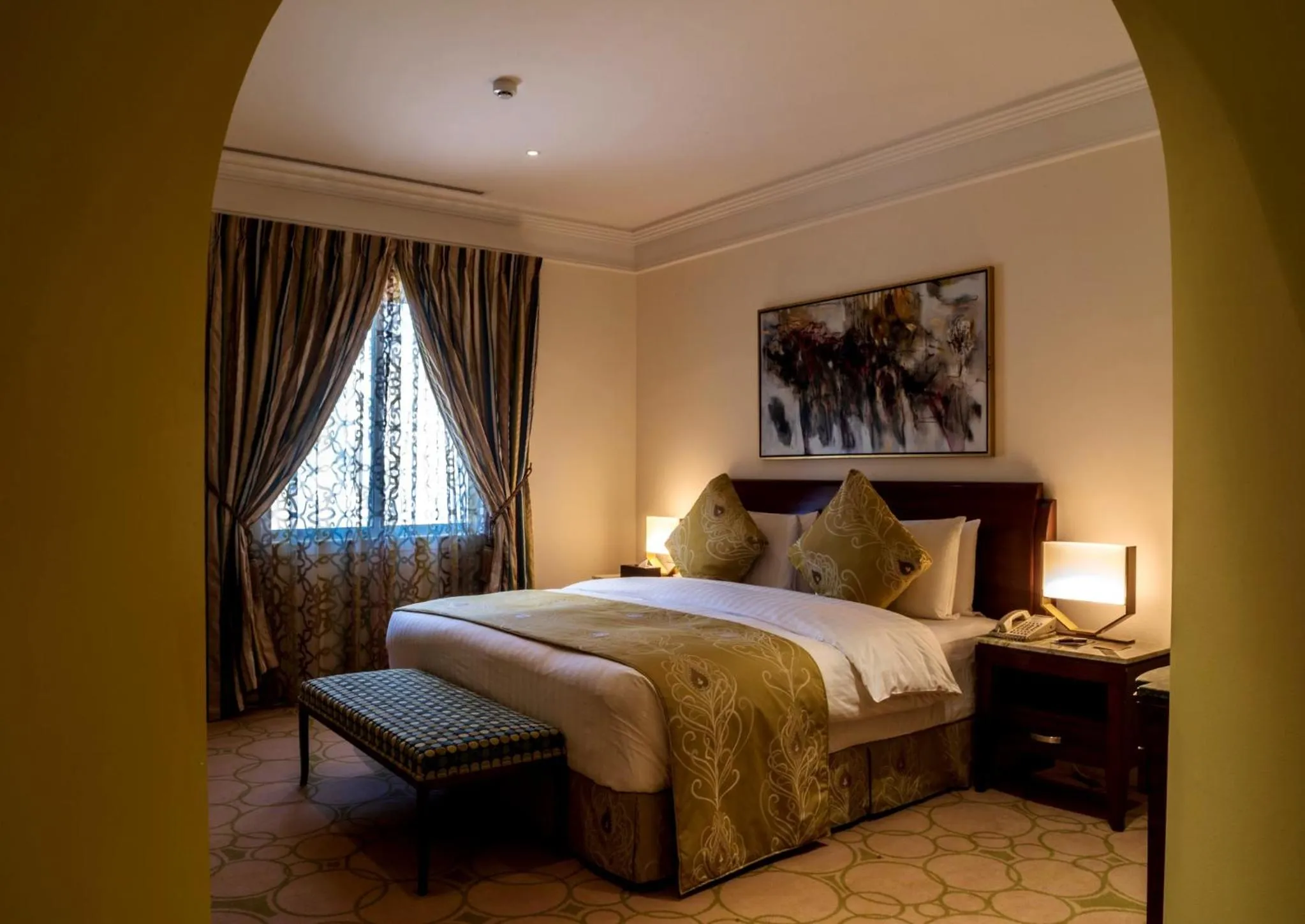 Bed in Vivienda Hotel Villas