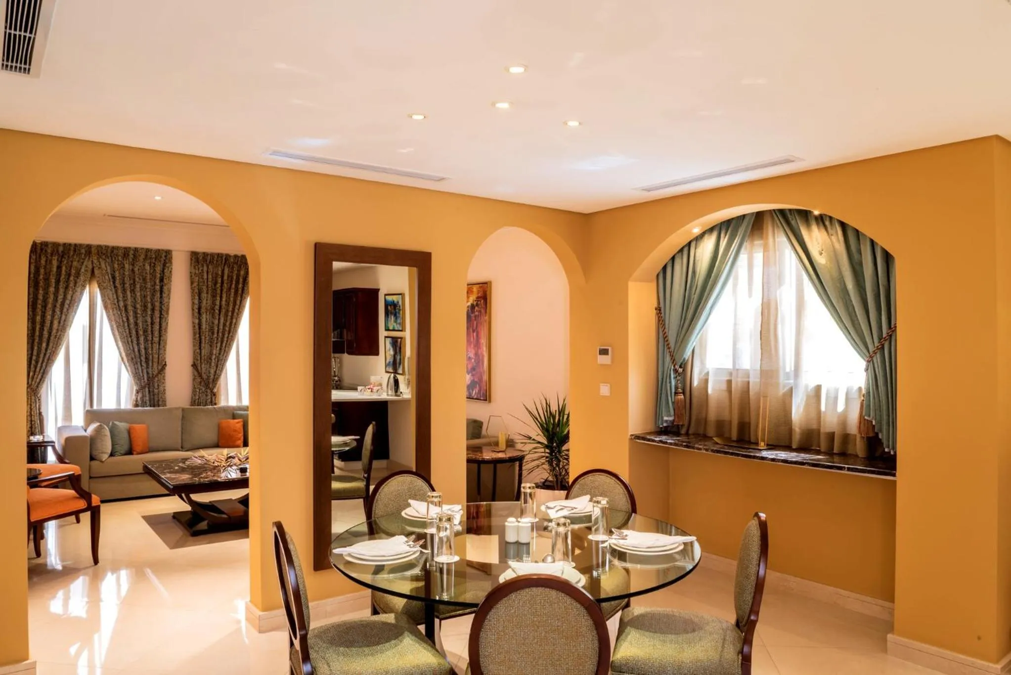 Dining area in Vivienda Hotel Villas