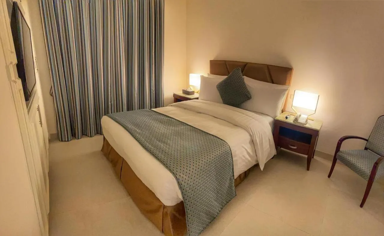 Bed in Vivienda Hotel Villas