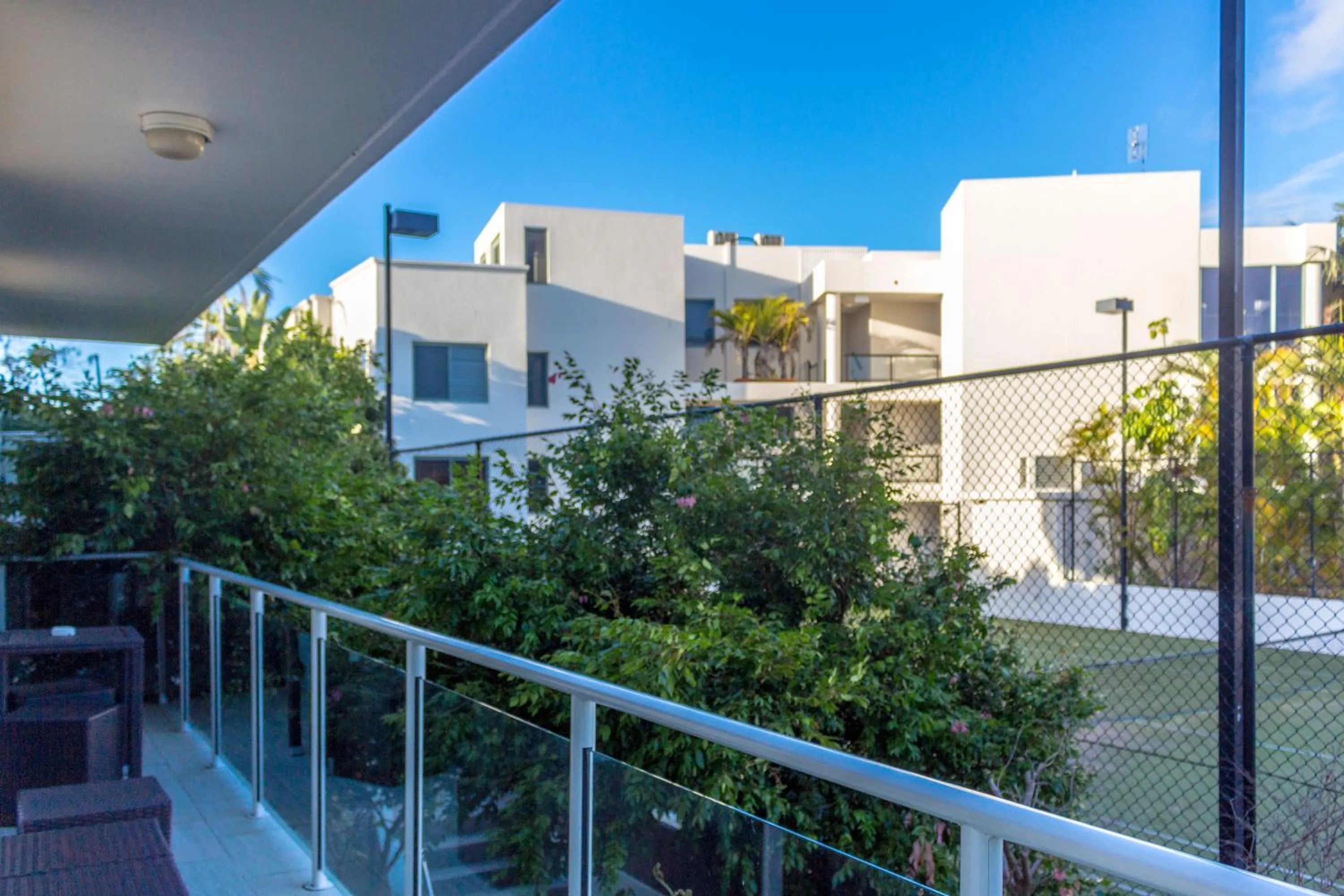 Property building in Bayview Beachfront Apartments, in town right on the beach