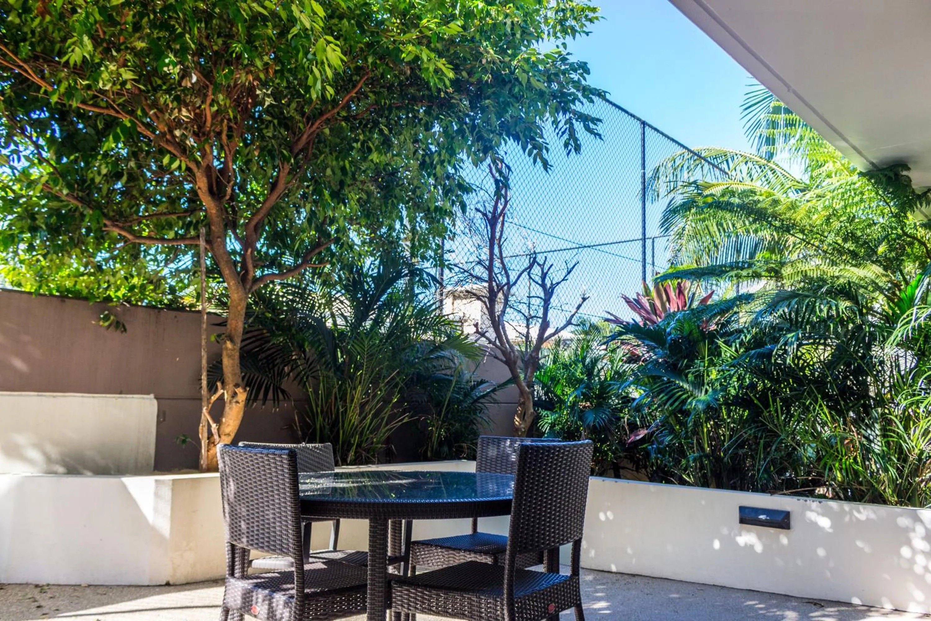 Balcony/Terrace in Bayview Beachfront Apartments, in town right on the beach