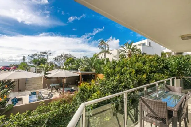 Balcony/Terrace in Bayview Beachfront Apartments, in town right on the beach