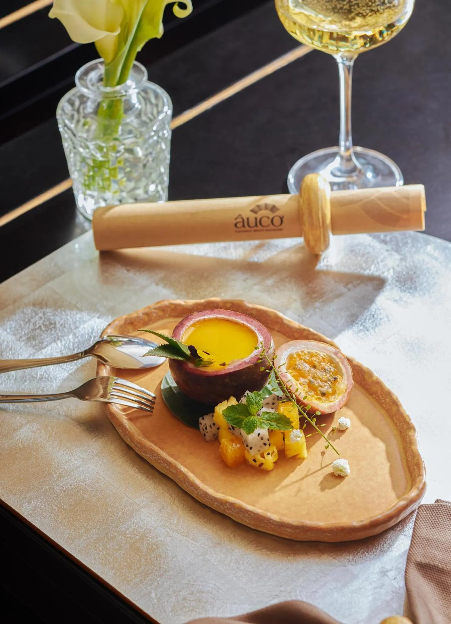 Food in The Au Co Cruise - Managed by Bhaya Cruises